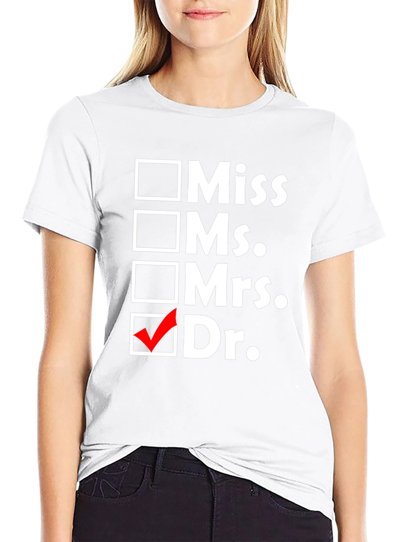 Doctor Checkbox T-Shirt - Funny Graduation Gift