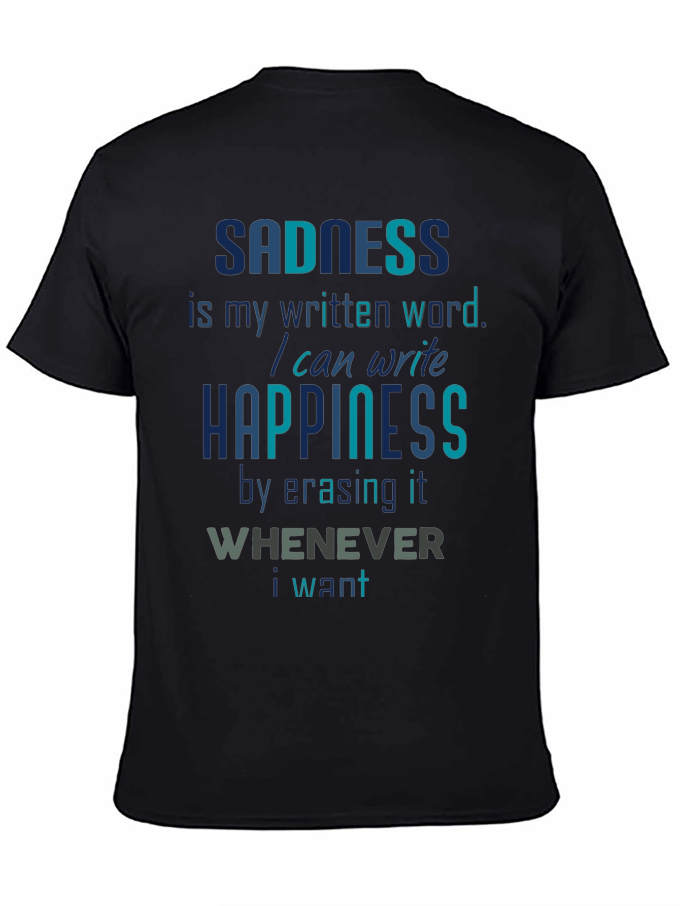 Sadness Happiness Graphic T-Shirt