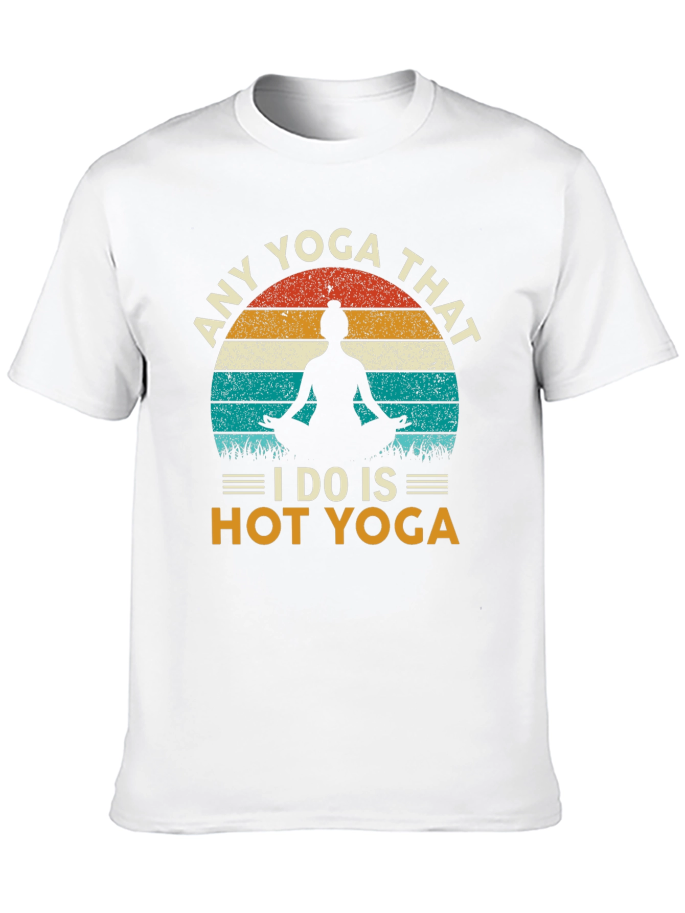 Hot Yoga Graphic Tee - Unisex Cotton Shirt