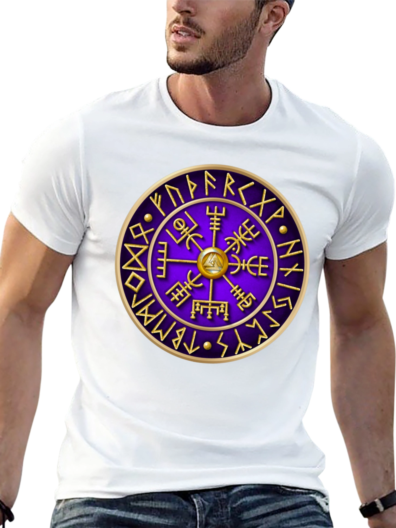 Vegvisir Viking Compass T-Shirt