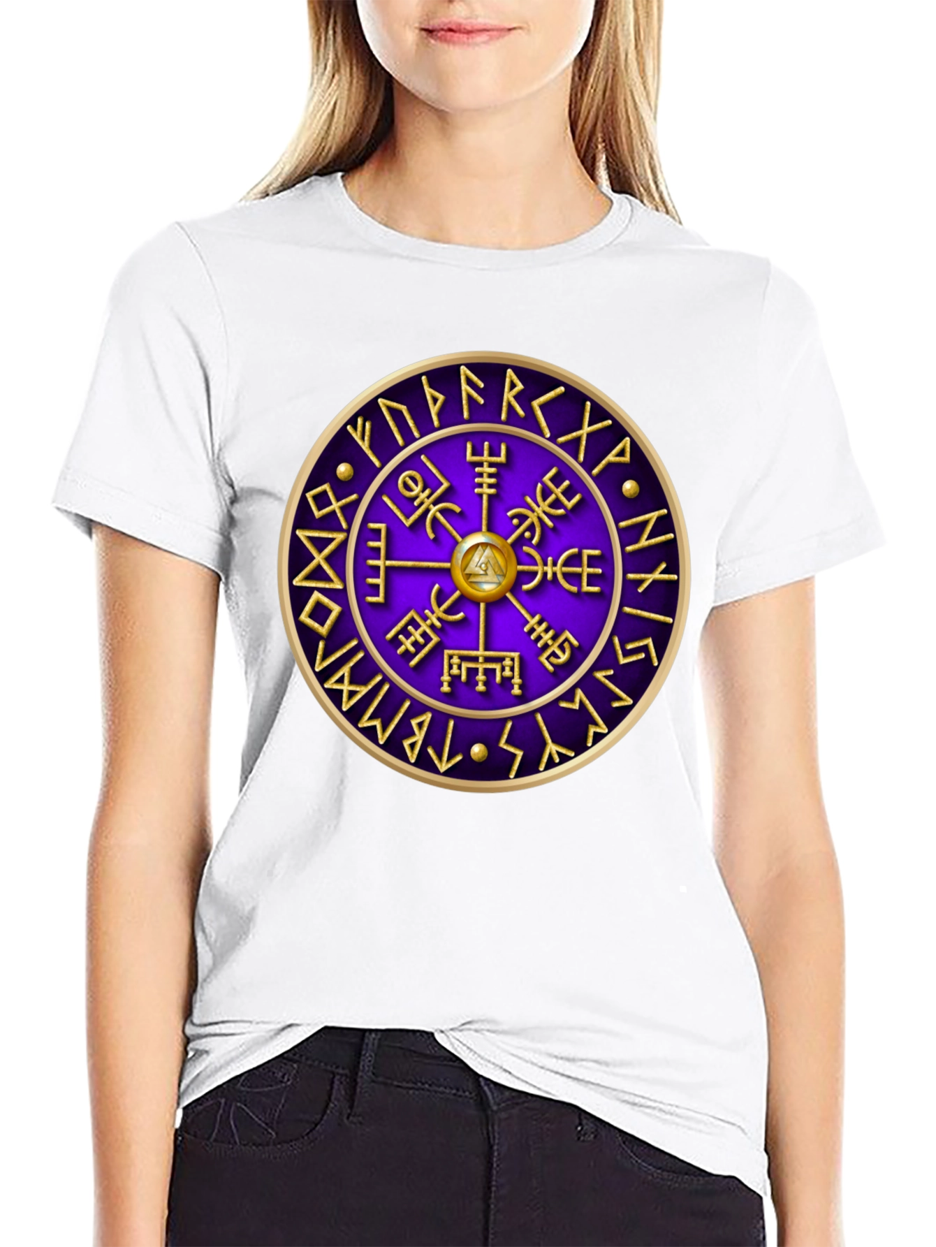 Vegvisir Viking Compass T-Shirt