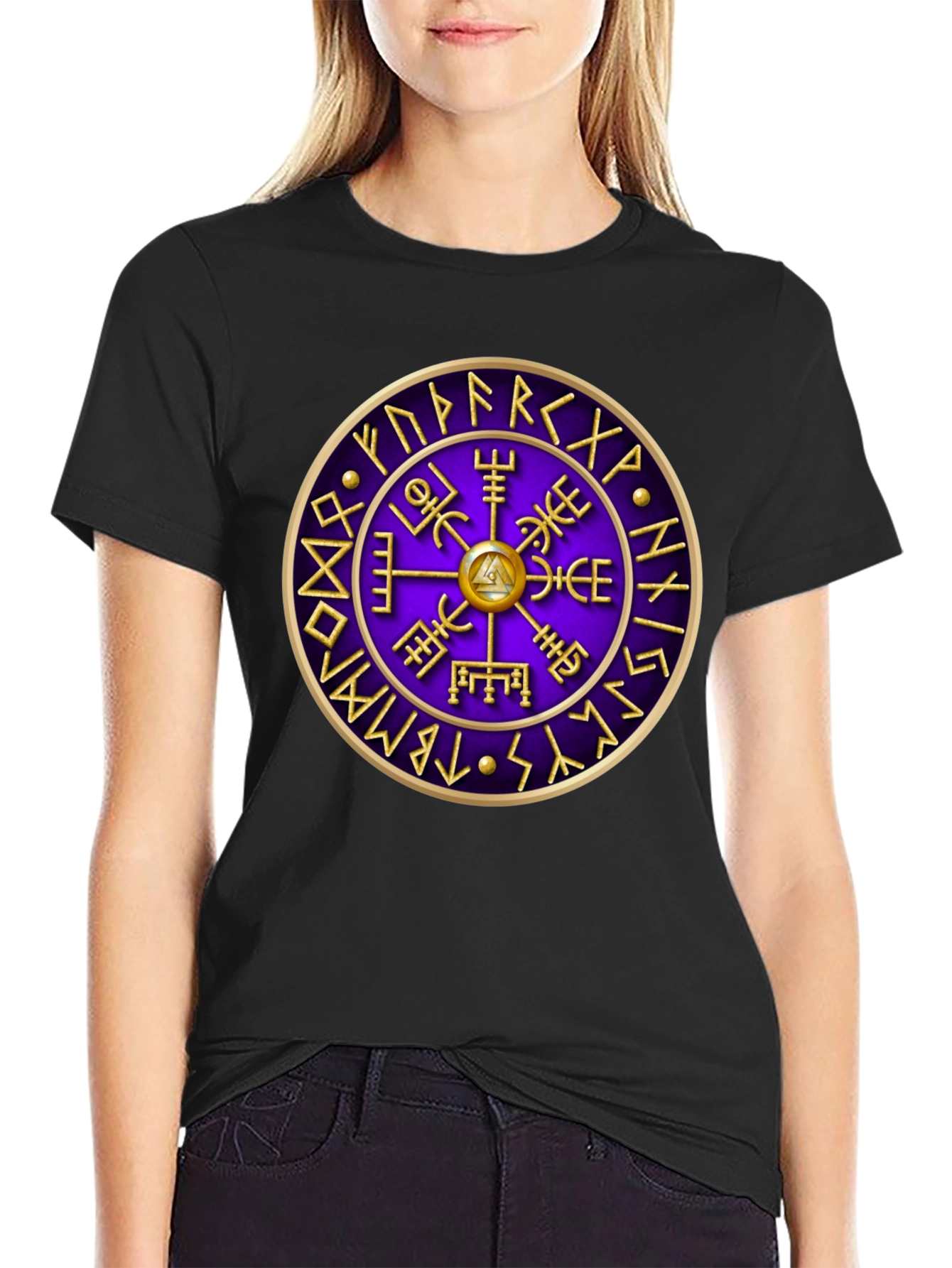 Vegvisir Viking Compass T-Shirt