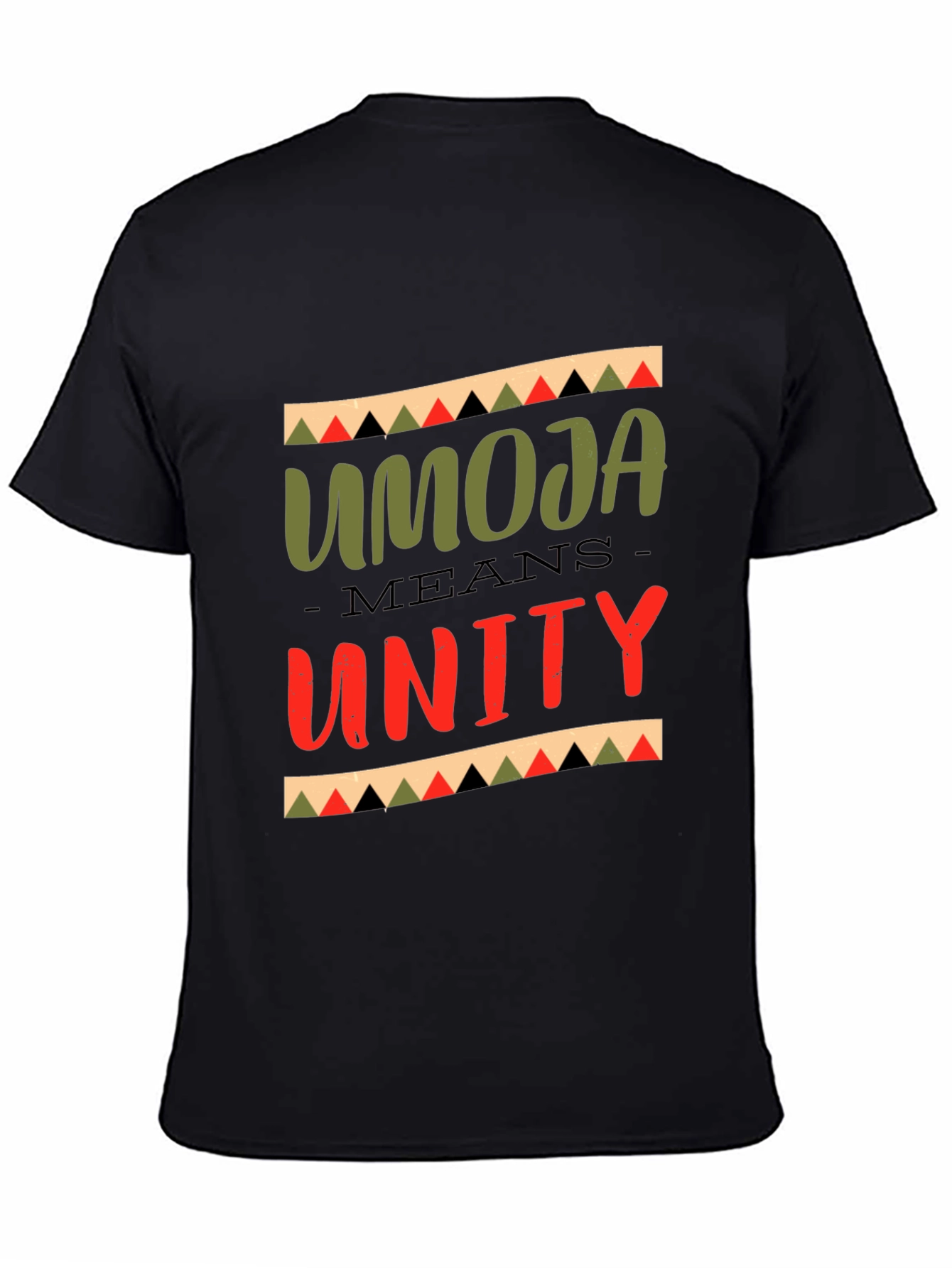 Umoja Means Unity T-Shirt - Black