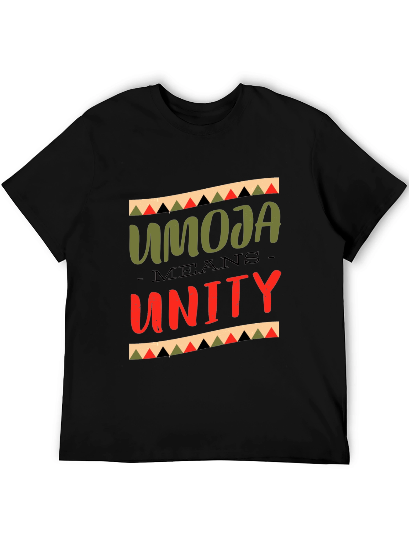 Umoja Means Unity T-Shirt - Black