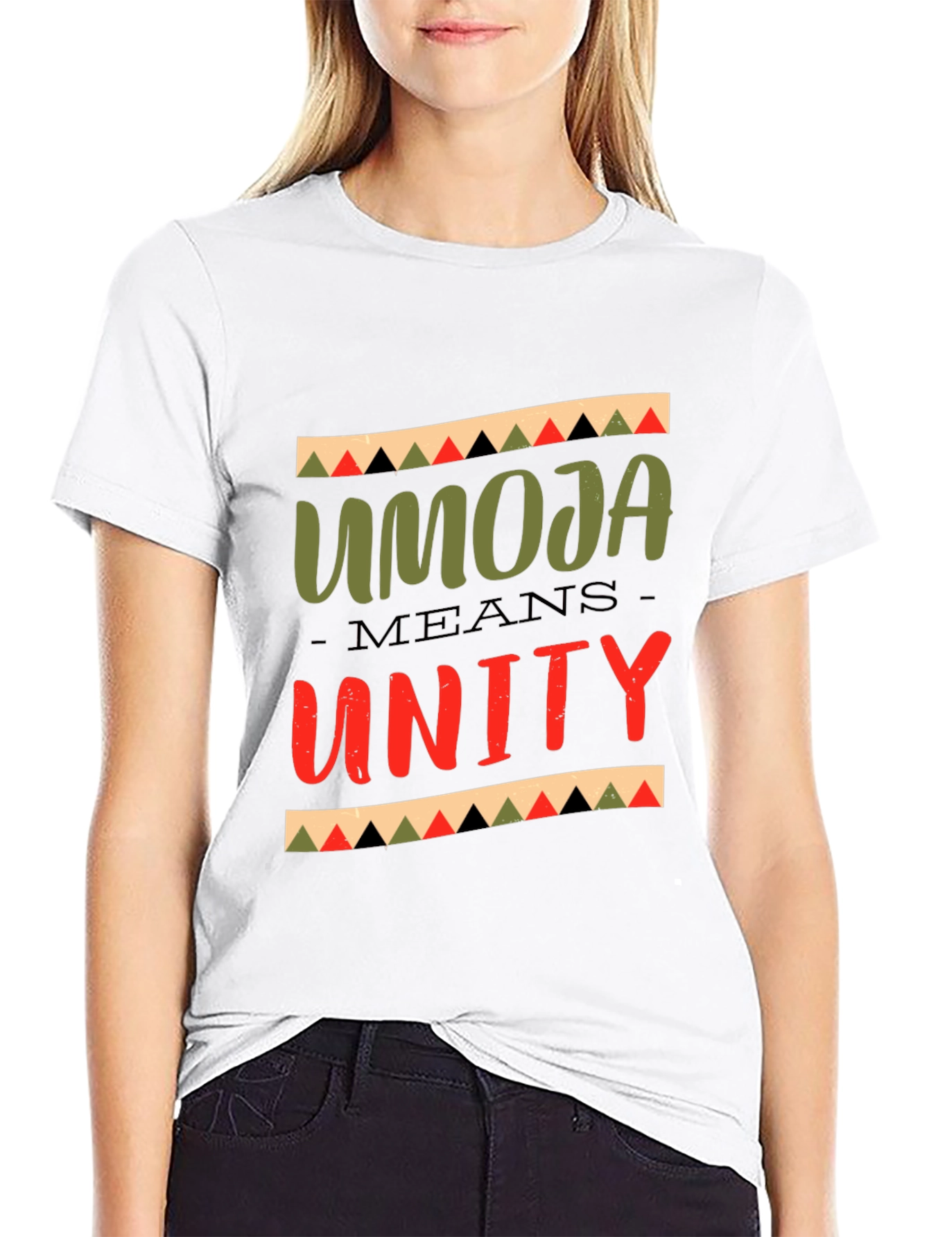 Umoja Means Unity T-Shirt - Black
