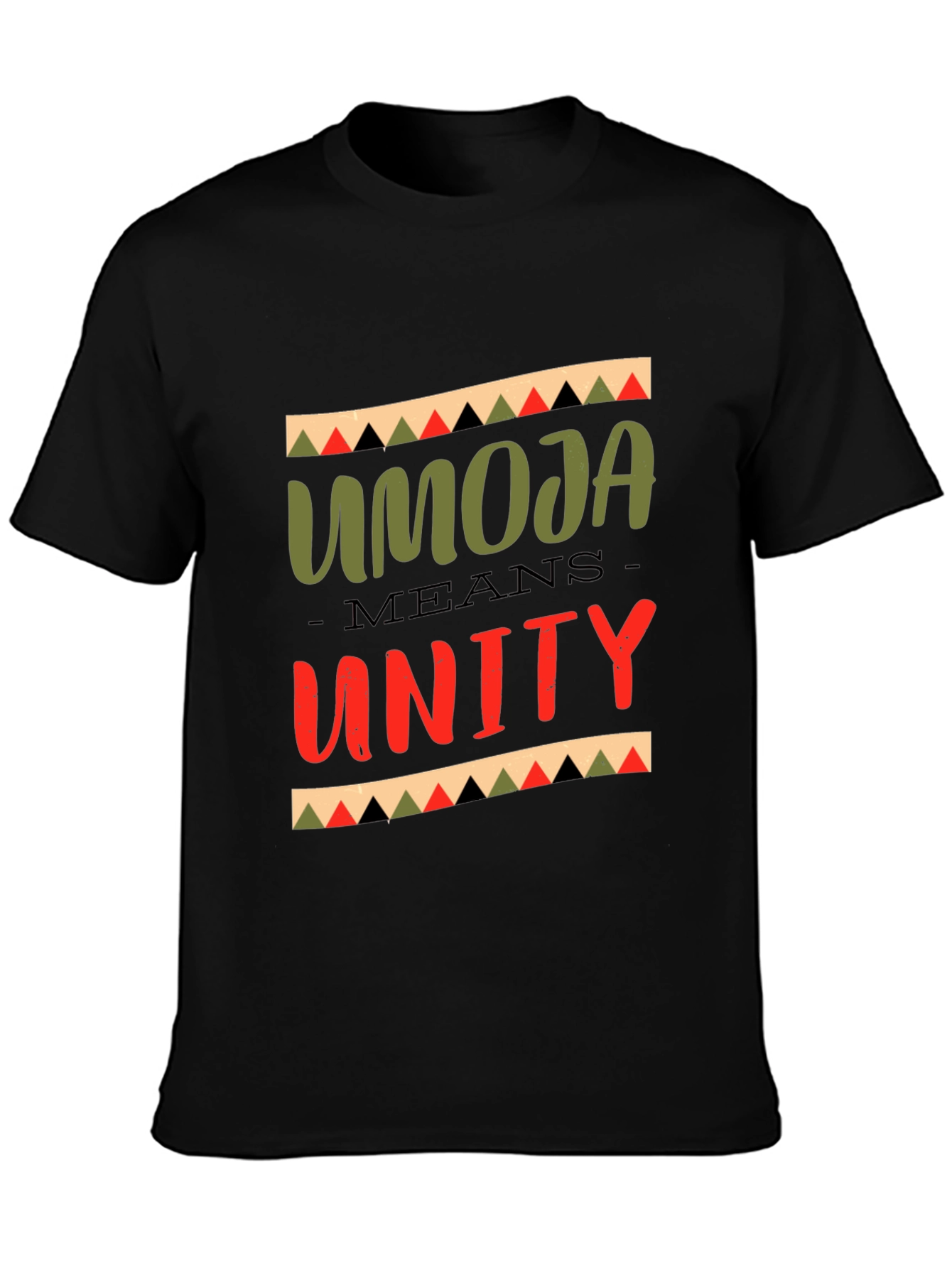 Umoja Means Unity T-Shirt - Black