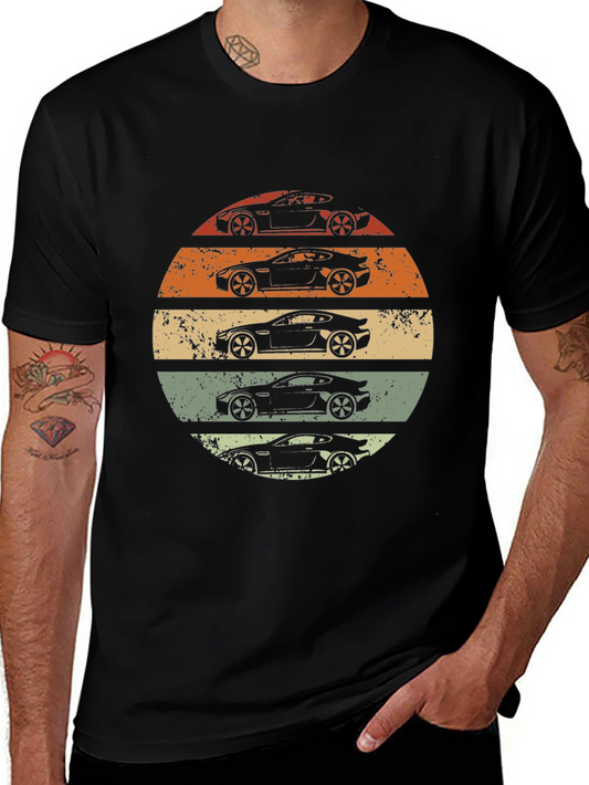 Retro Car T-Shirt - Vintage Style Graphic Tee
