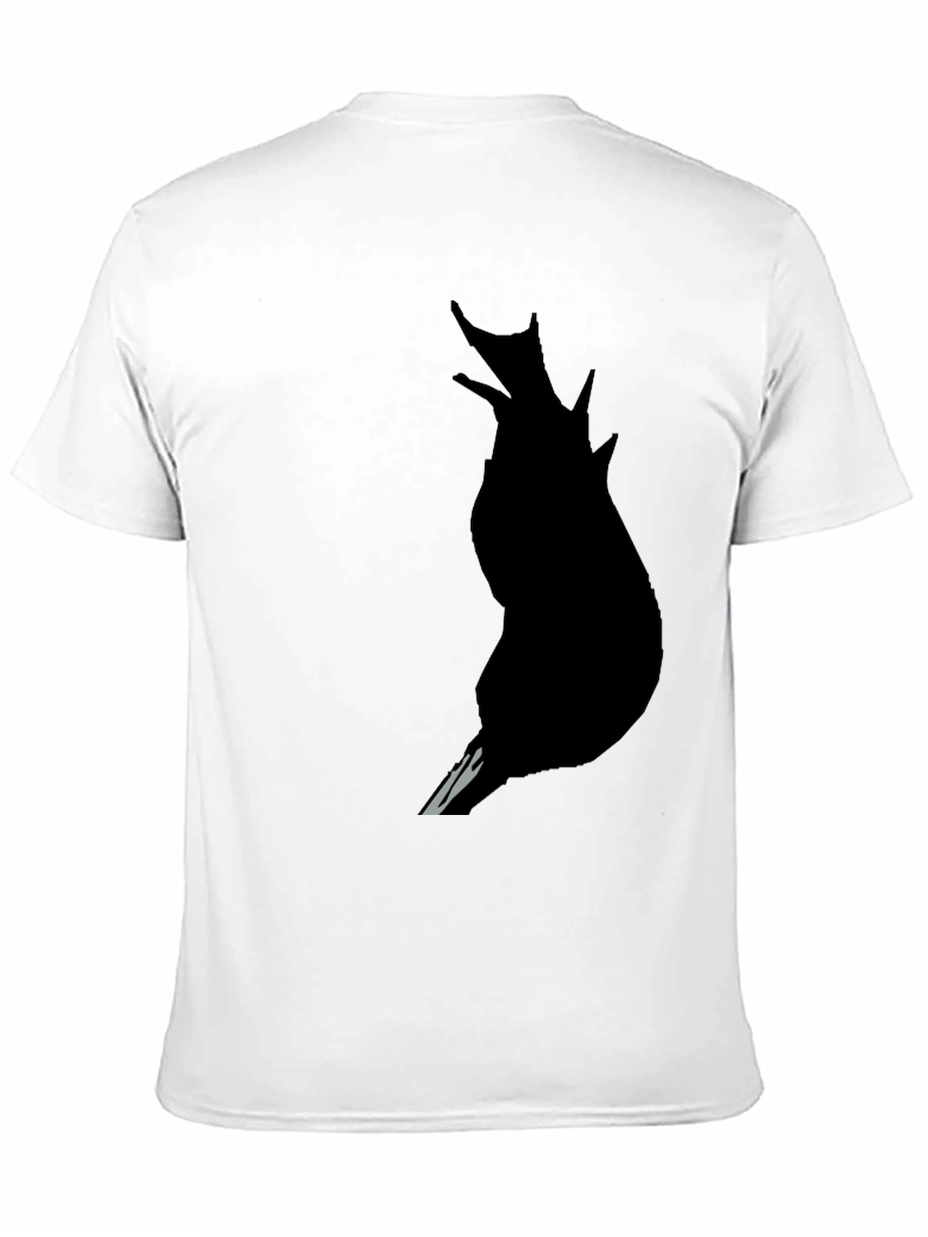 Raven Silhouette Black T-Shirt - Mens Graphic Tee