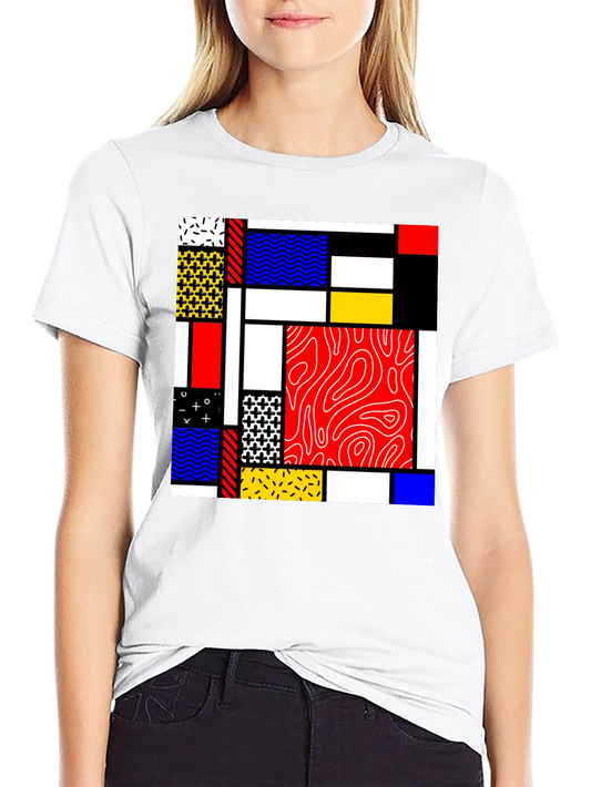Abstract Geometric Art T-Shirt