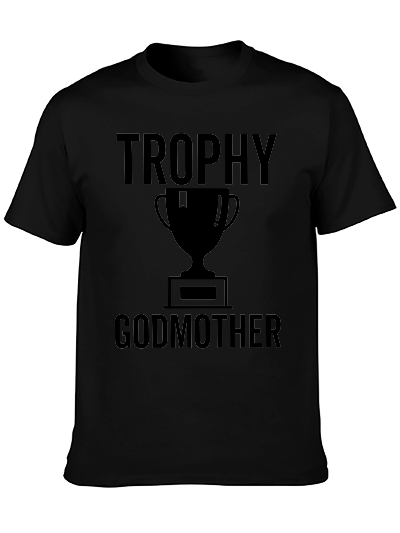 Trophy Godmother Graphic T-Shirt - Black