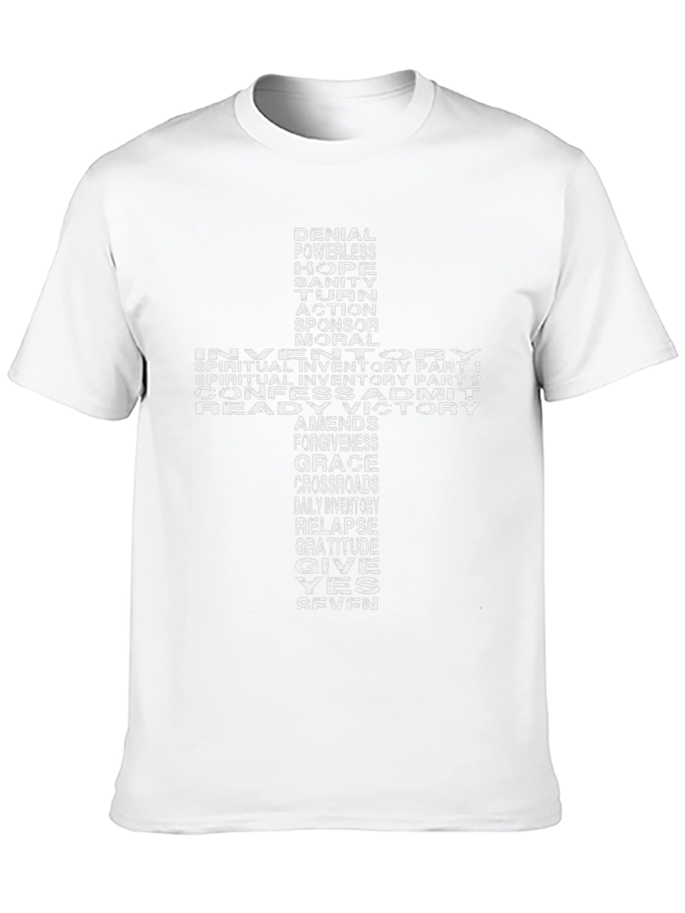 Recovery Steps Cross Graphic T-Shirt