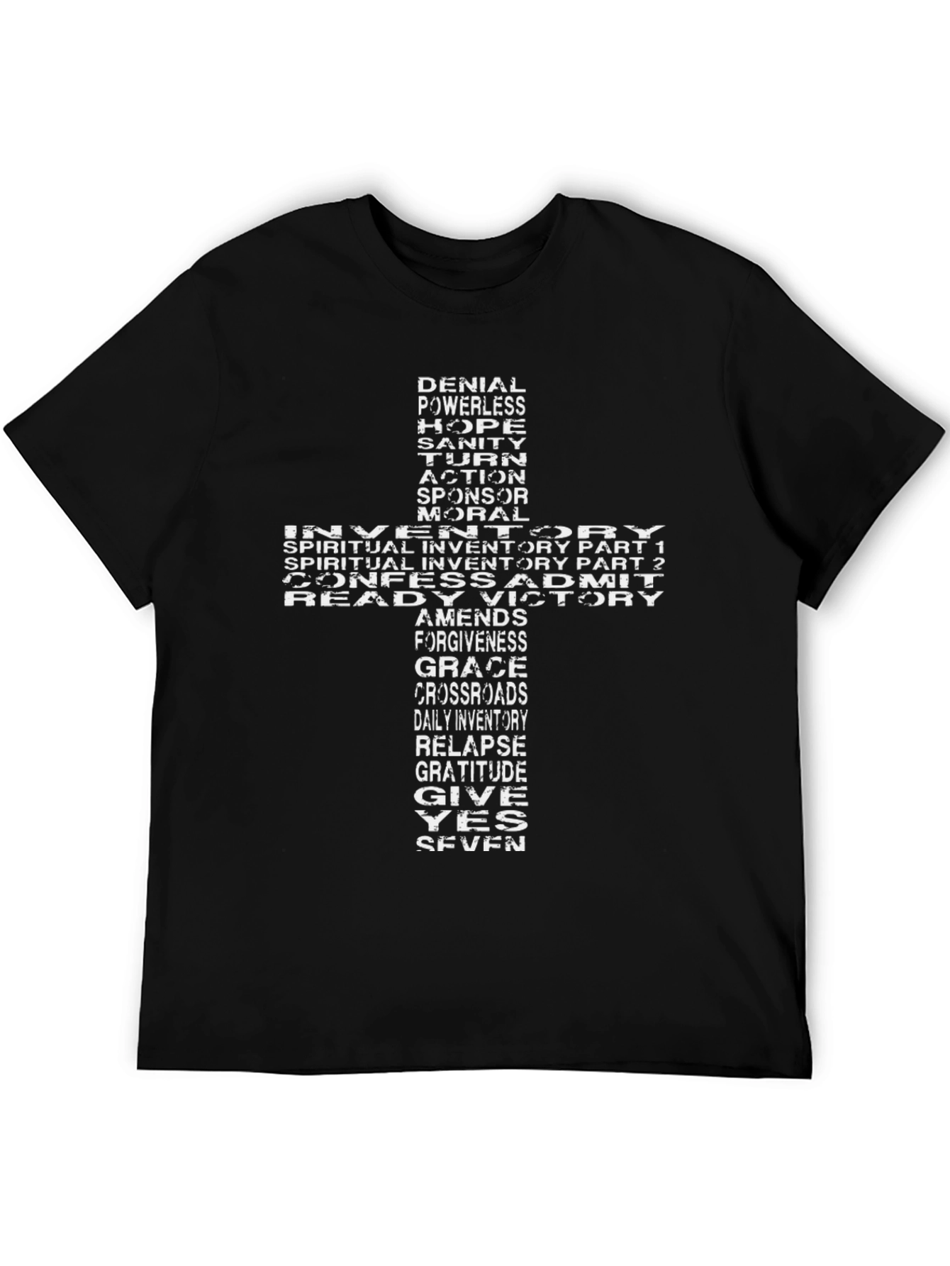 Recovery Steps Cross Graphic T-Shirt