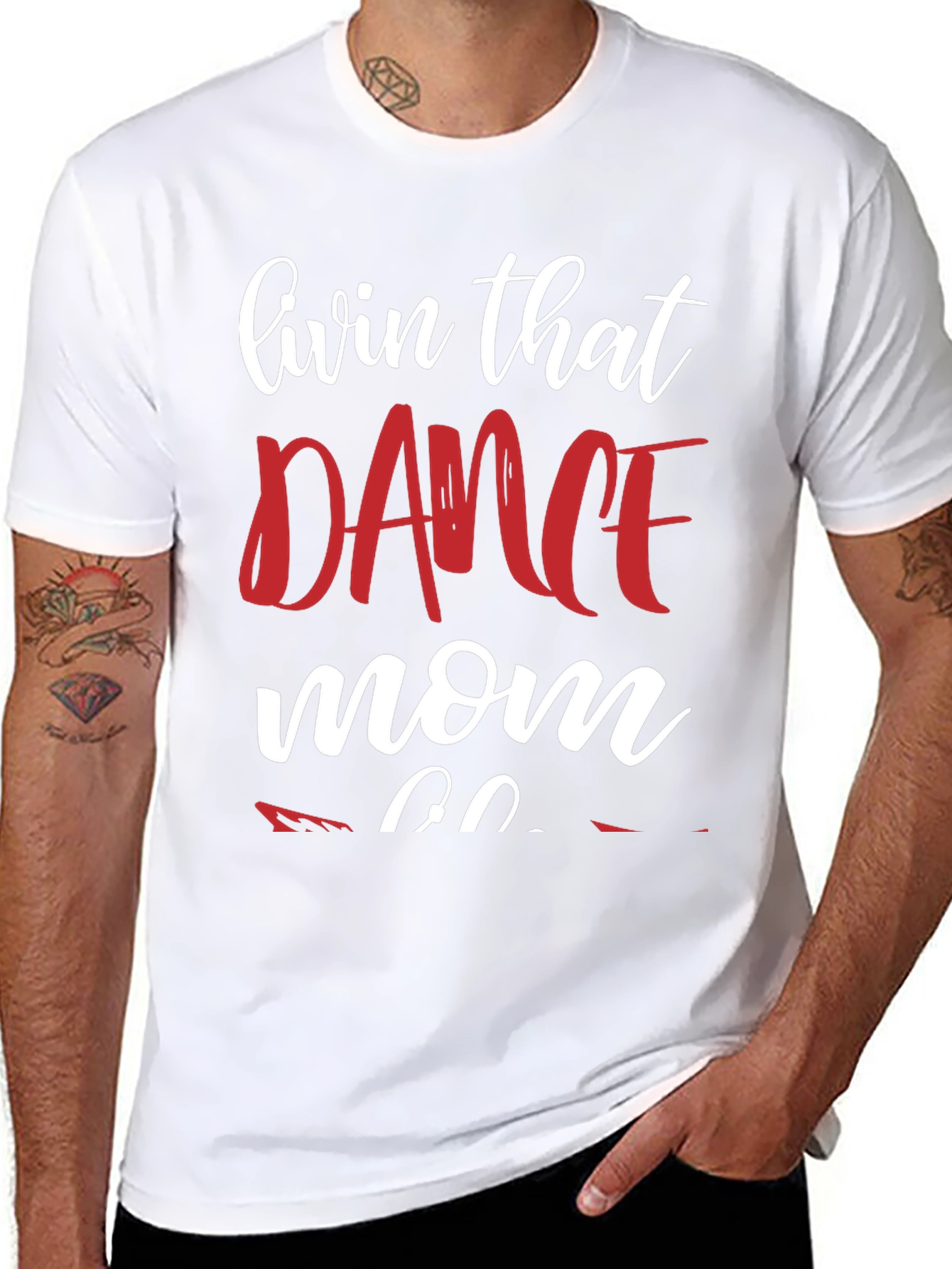 Dance Mom T-Shirt - Livin That Dance Mom Life