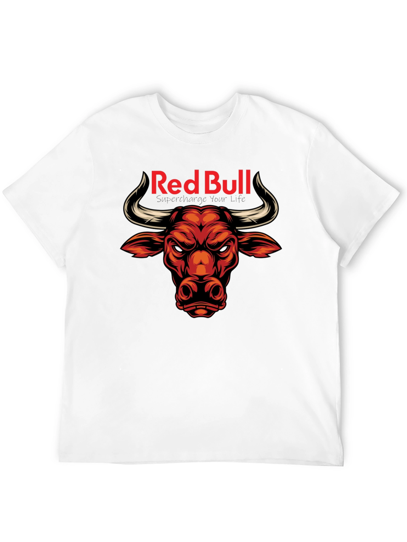 Red Bull Bull T-Shirt - Black Graphic Tee