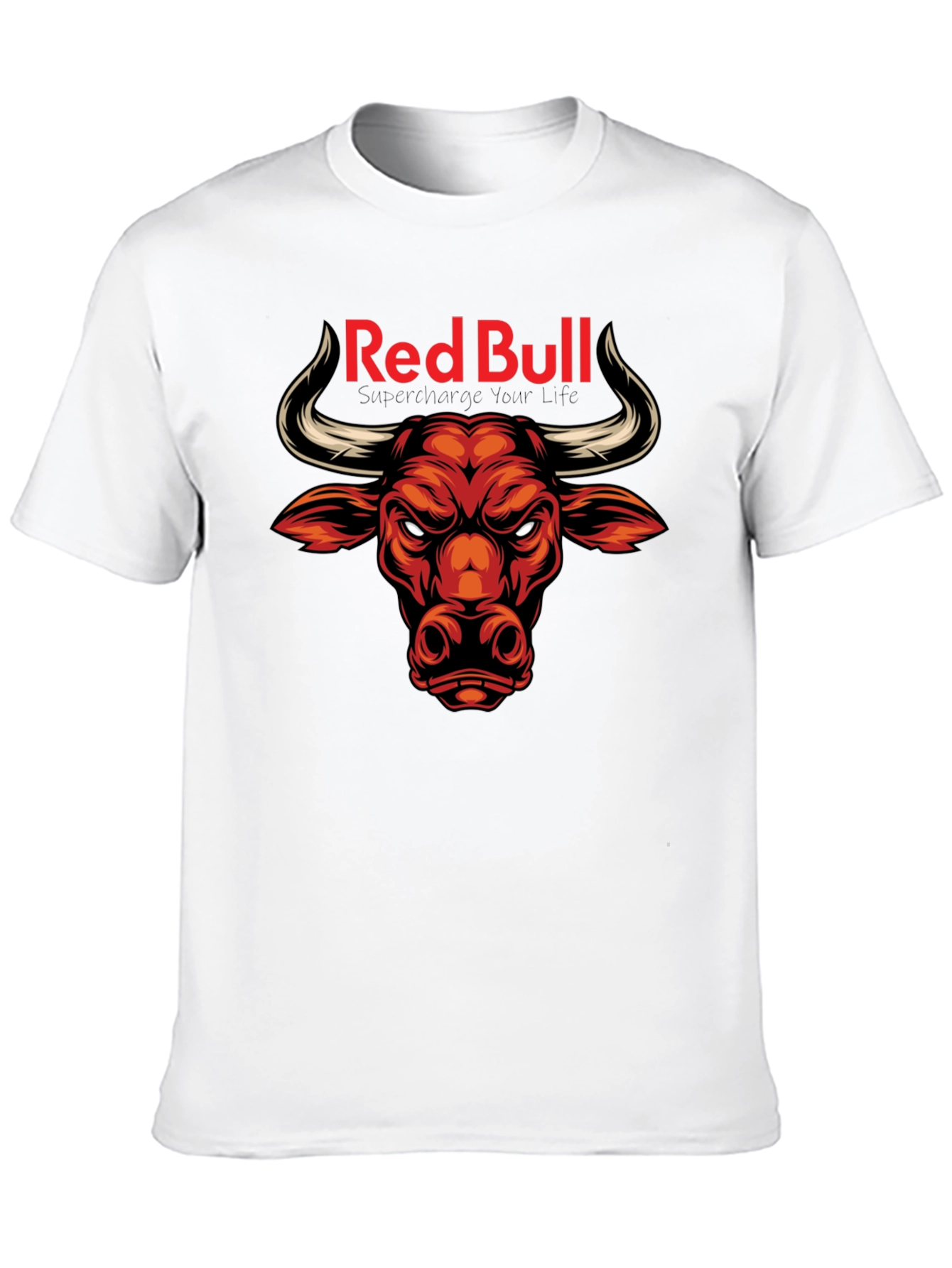 Red Bull Bull T-Shirt - Black Graphic Tee