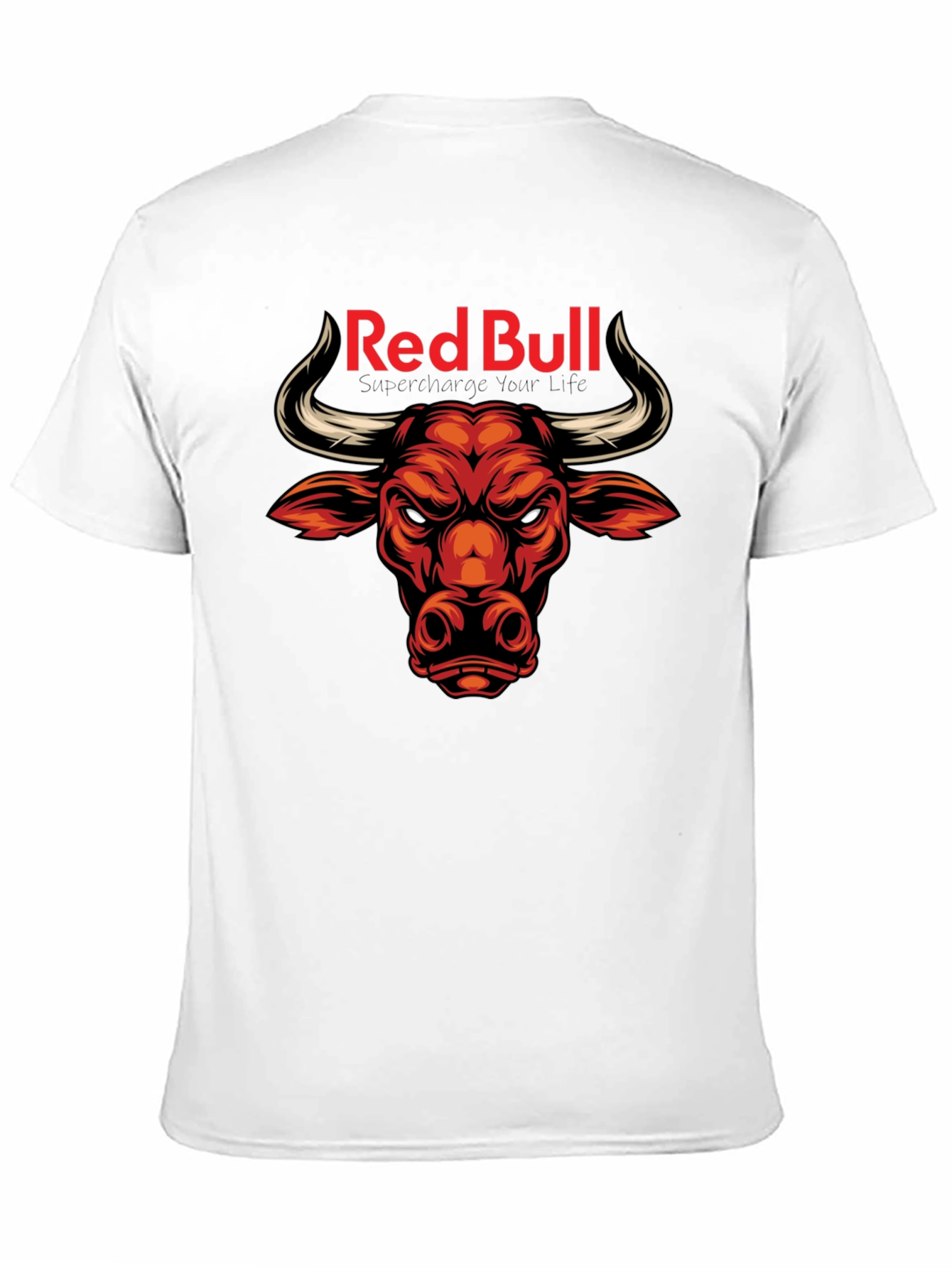 Red Bull Bull T-Shirt - Black Graphic Tee
