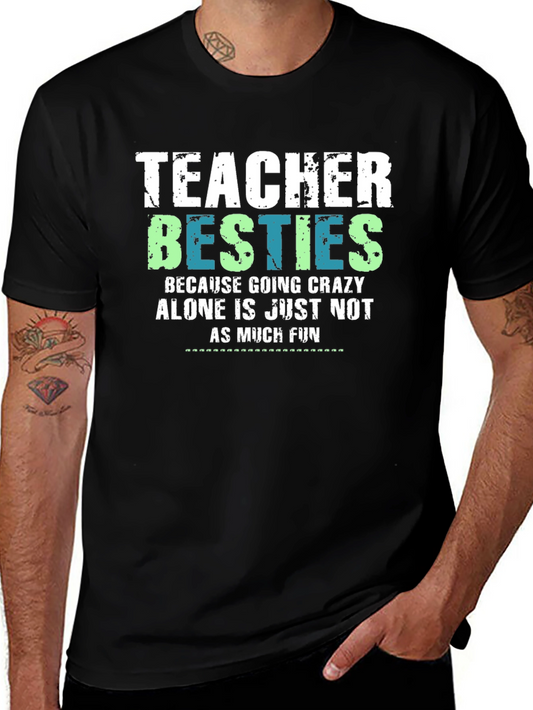 Teacher Besties Graphic T-Shirt