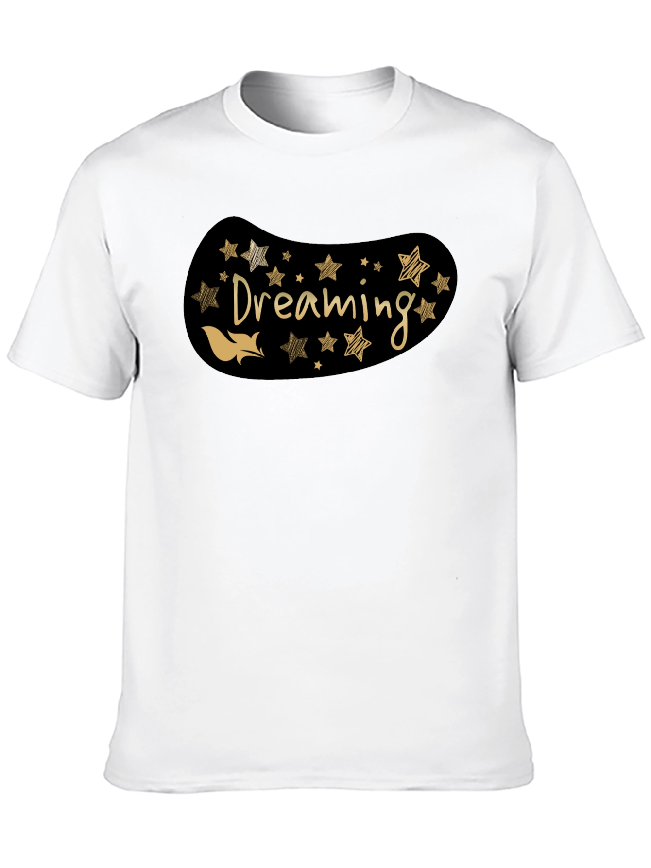 Dreaming Graphic Tee - Stylish Black T-Shirt