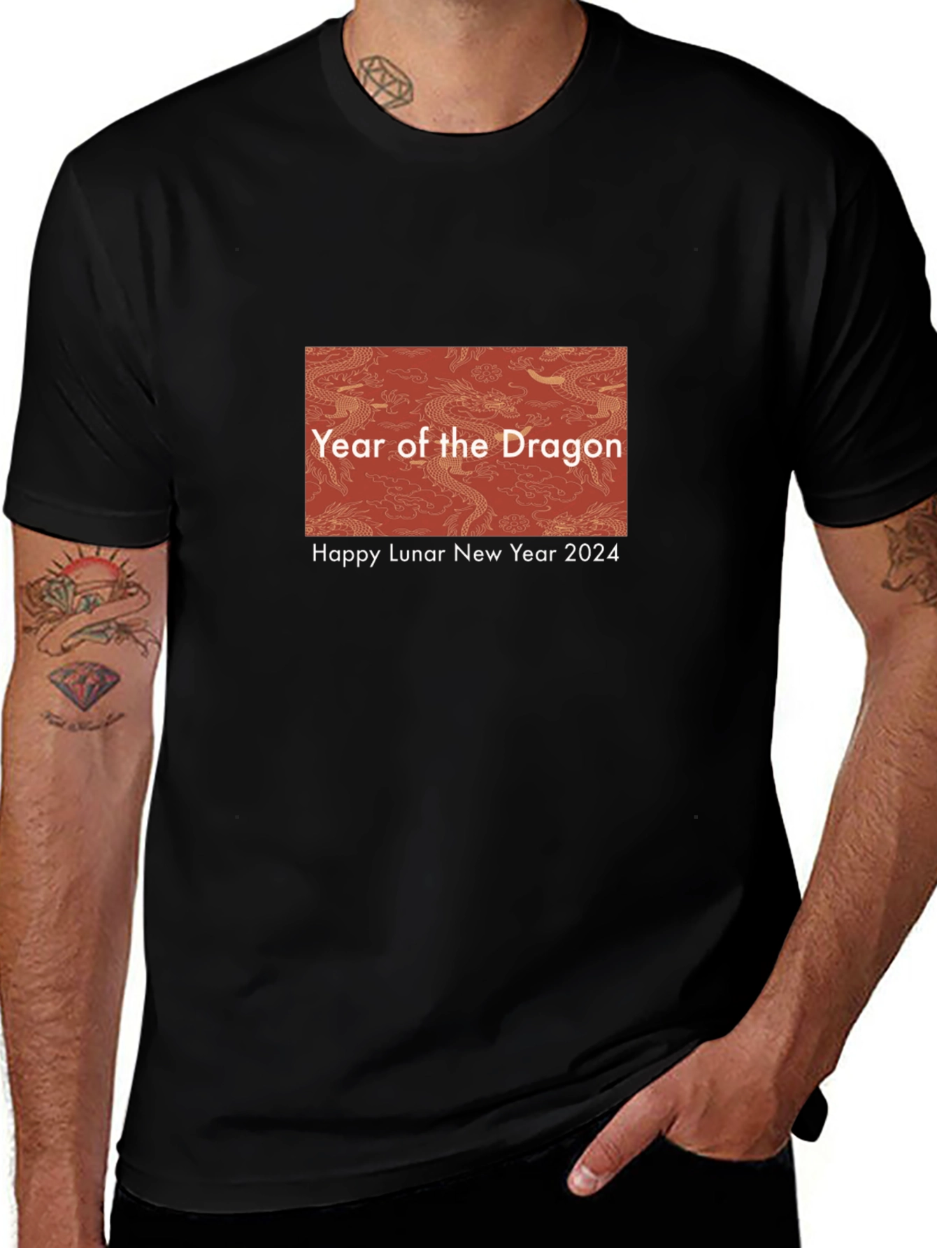 Year of the Dragon 2024 Lunar New Year T-Shirt