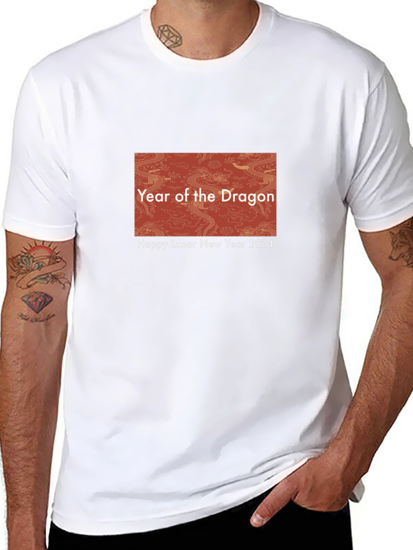 Year of the Dragon 2024 Lunar New Year T-Shirt