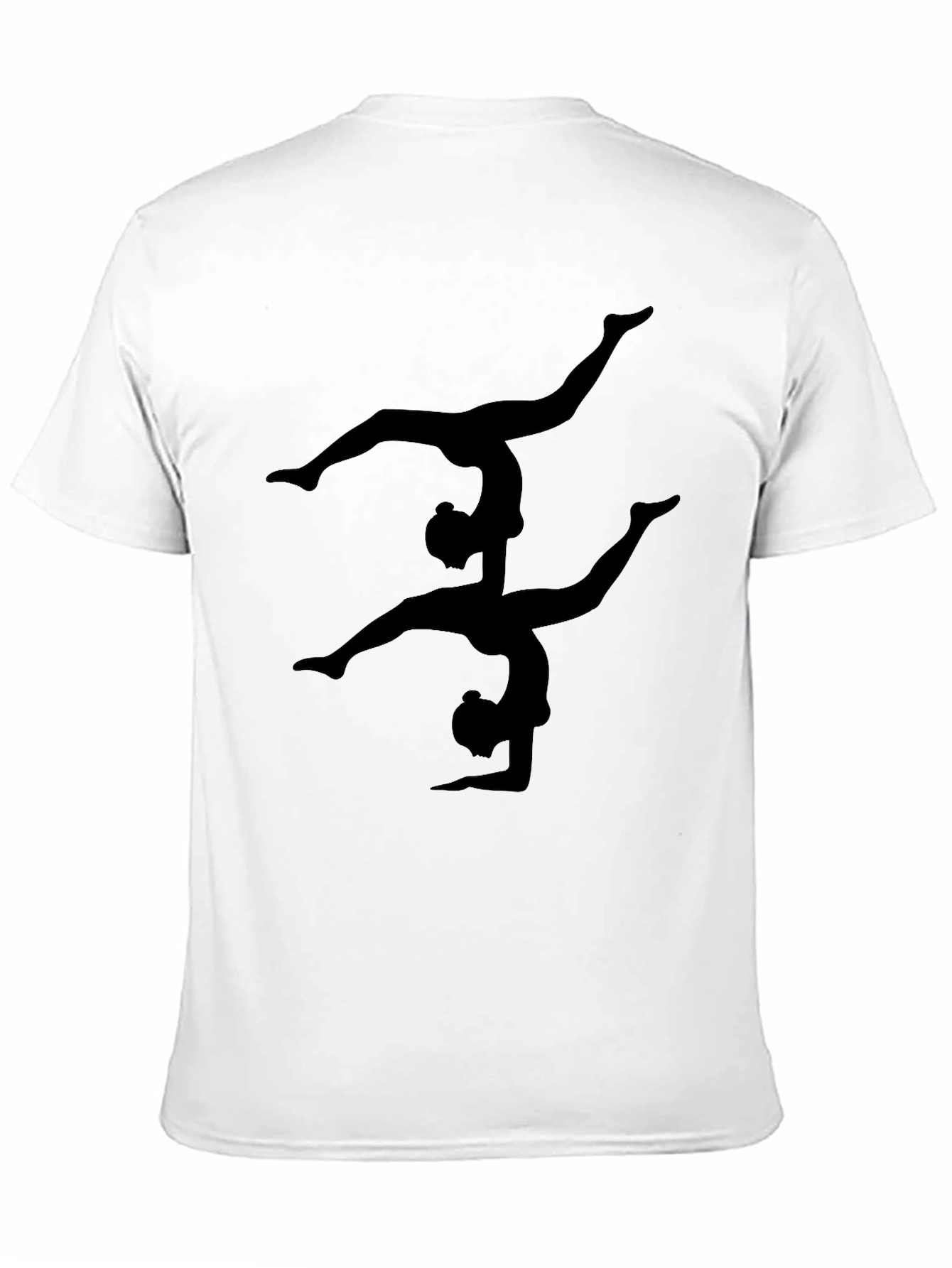 Acrobatic Silhouette Black T-Shirt