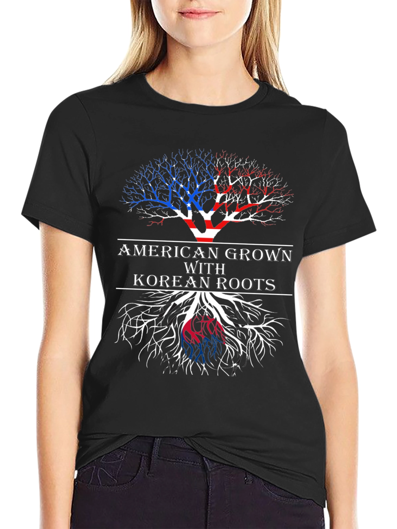 American Grown Korean Roots T-Shirt