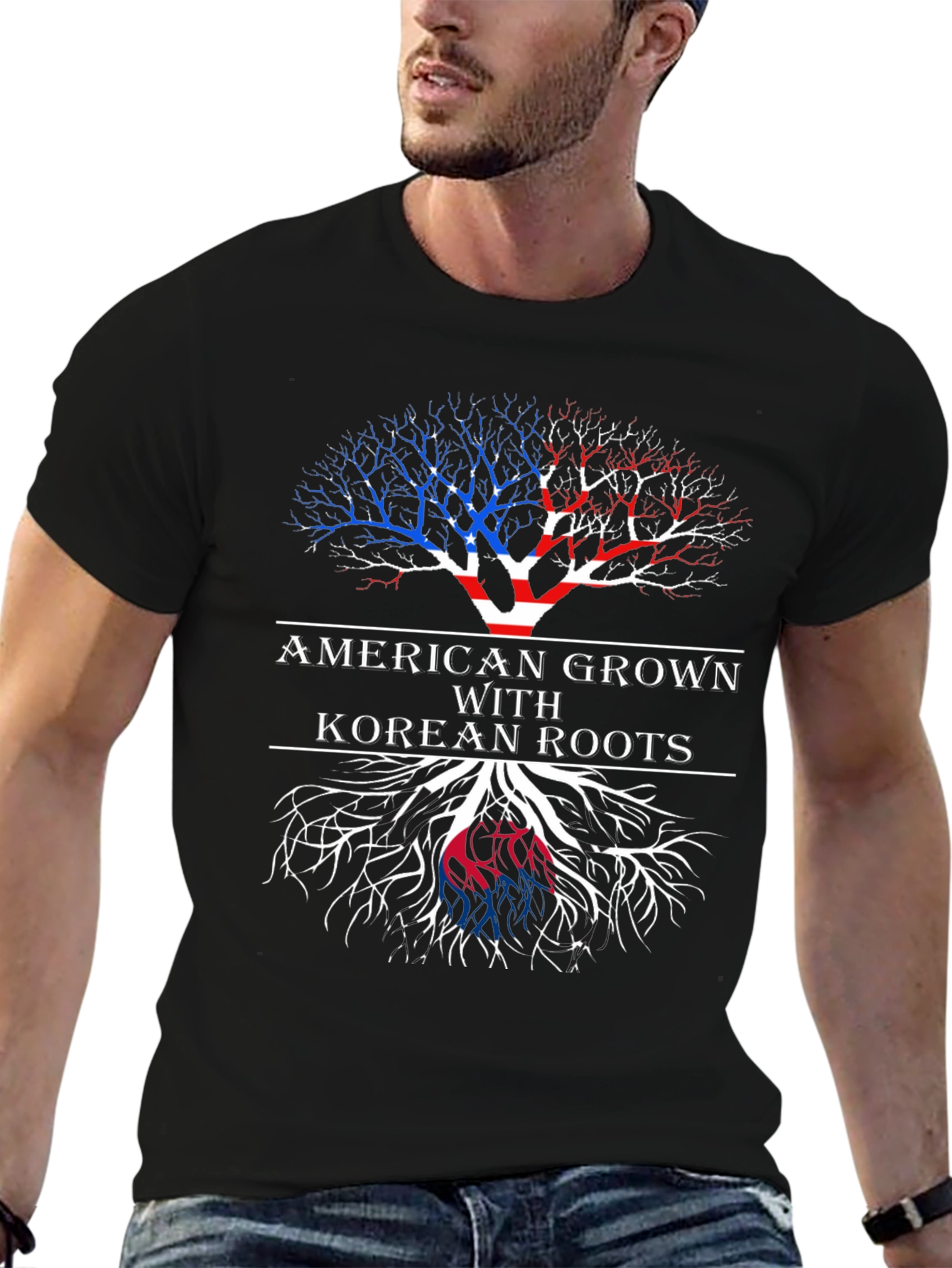 American Grown Korean Roots T-Shirt