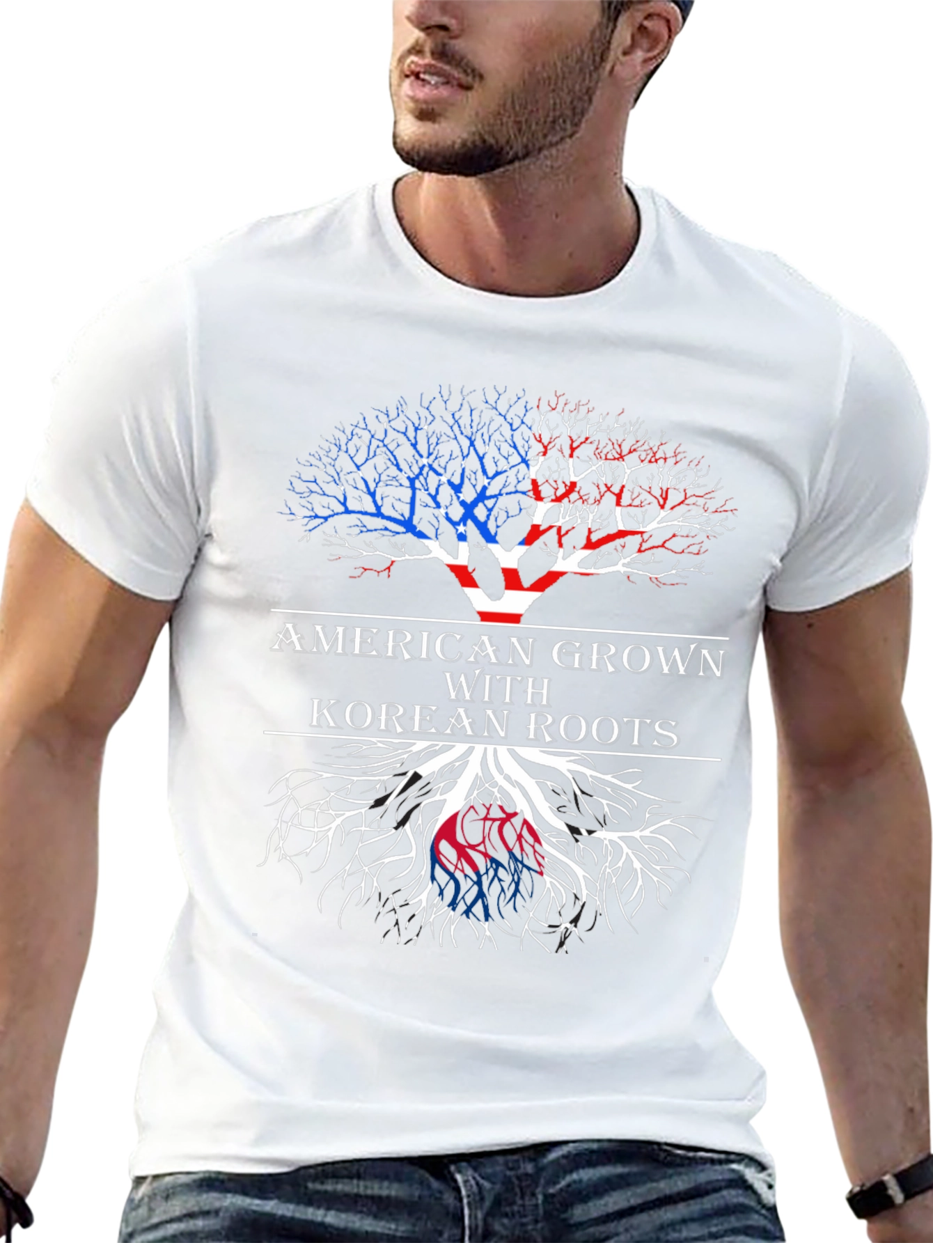American Grown Korean Roots T-Shirt