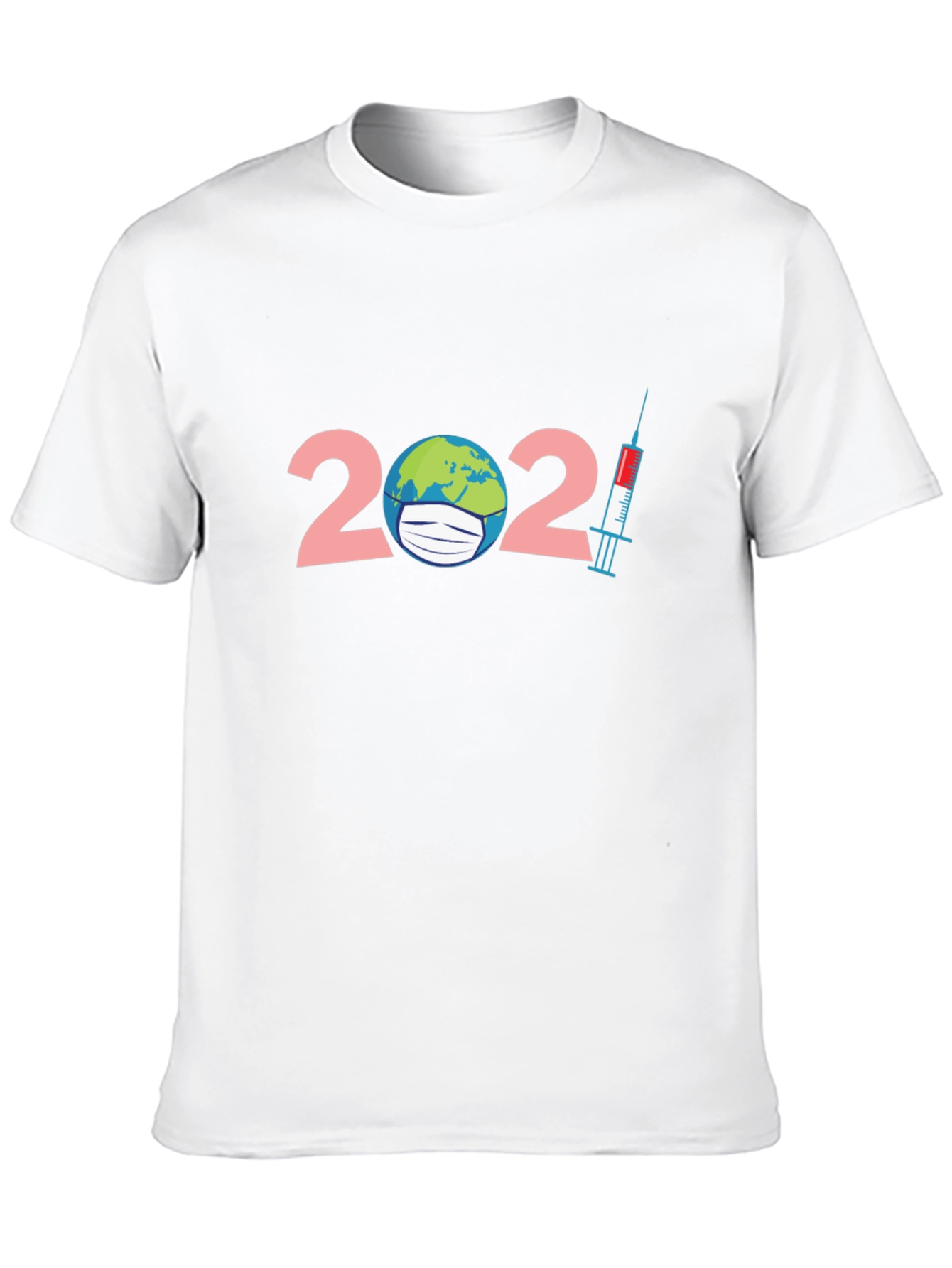 2021 Vaccine Earth T-Shirt