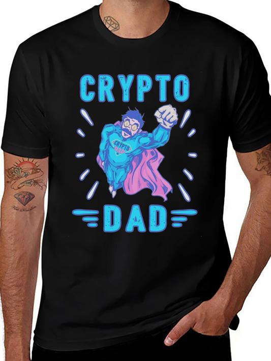Crypto Dad Graphic T-Shirt