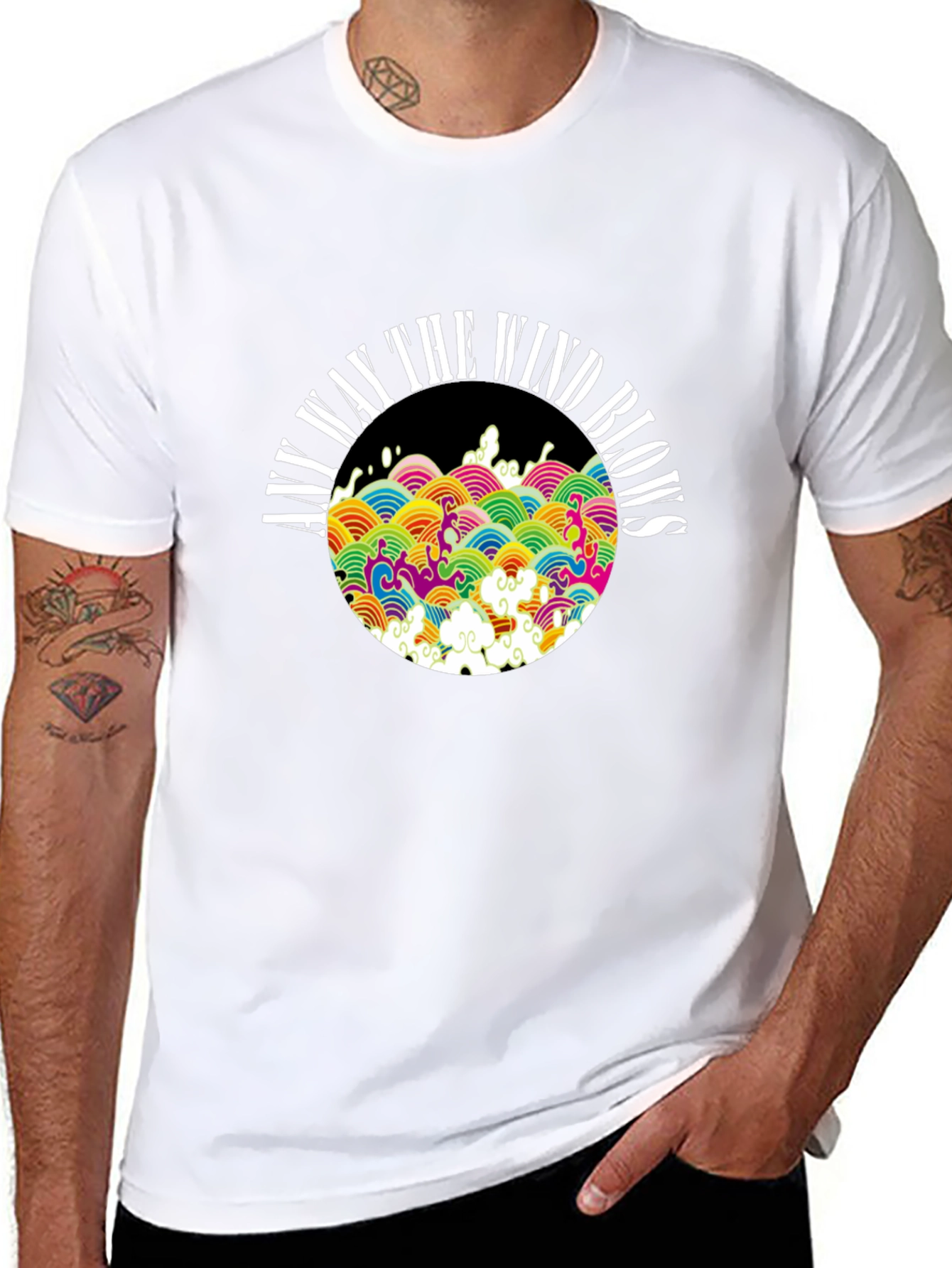 Any Way the Wind Blows Graphic Tee