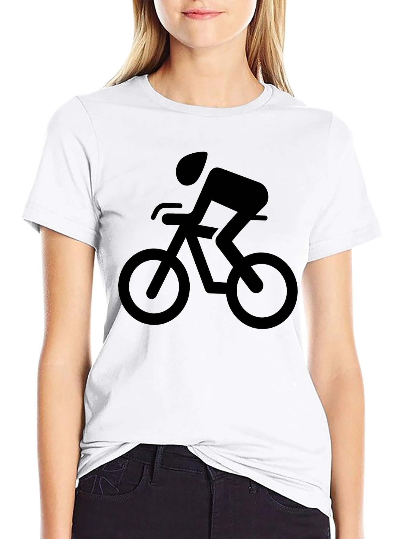 Cyclist Graphic Tee - Casual Style