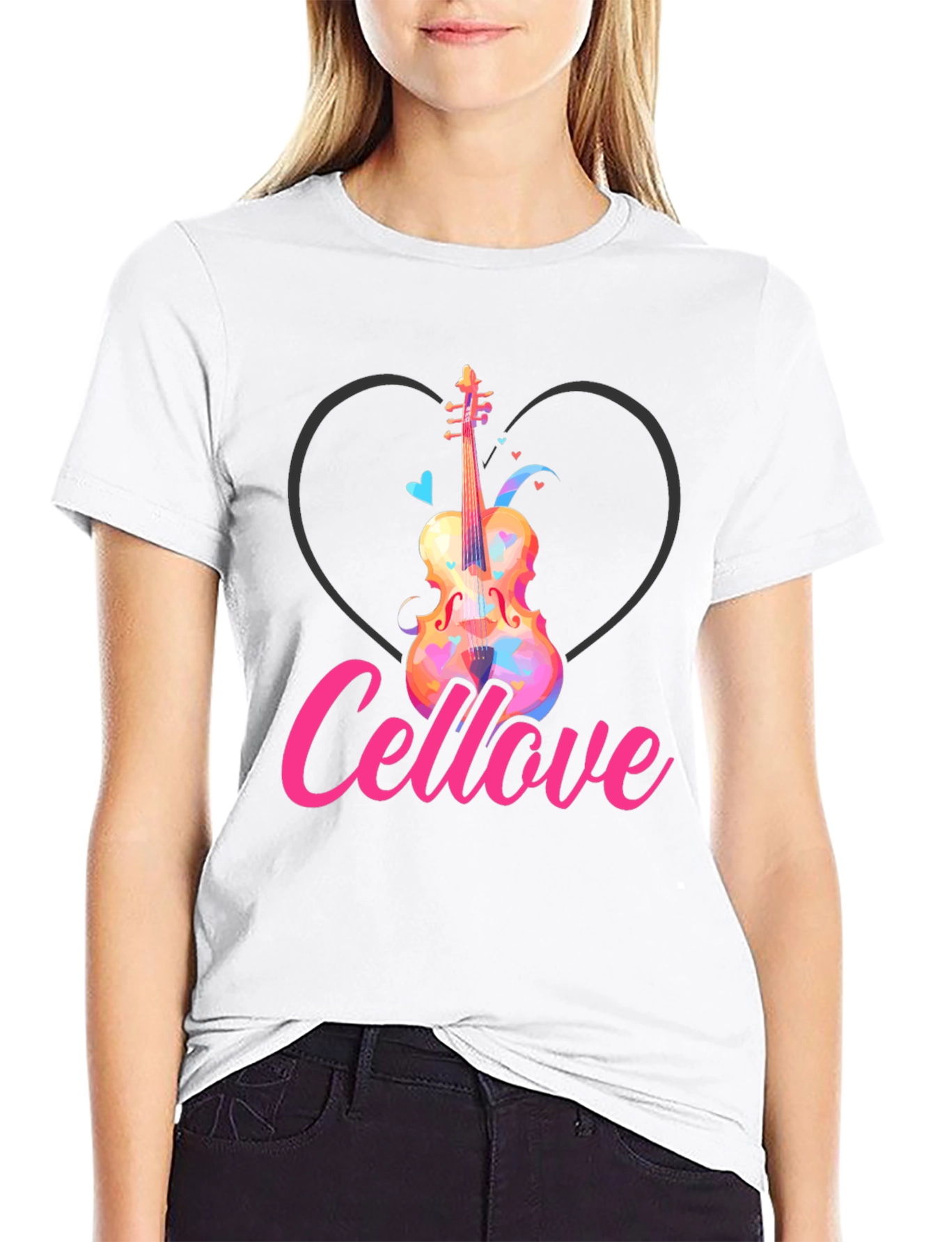 Cello Love Graphic Tee - Musicians Apparel