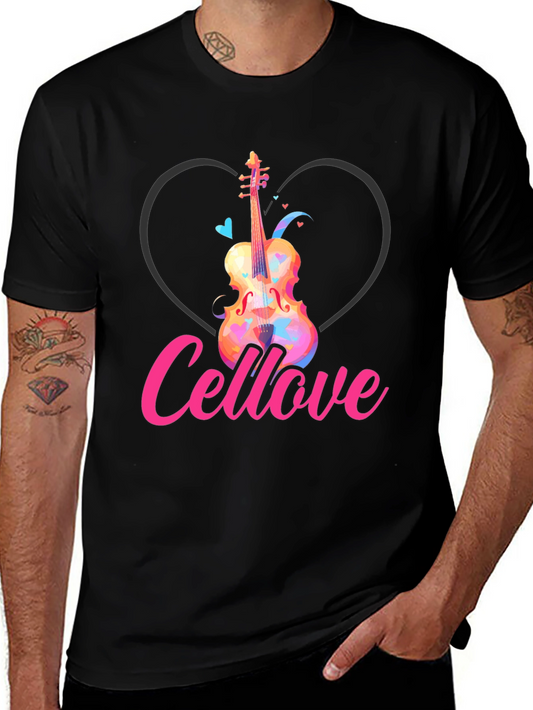Cello Love Graphic Tee - Musicians Apparel