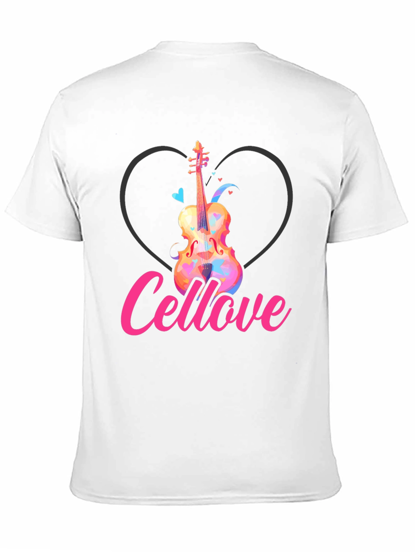 Cello Love Graphic Tee - Musicians Apparel
