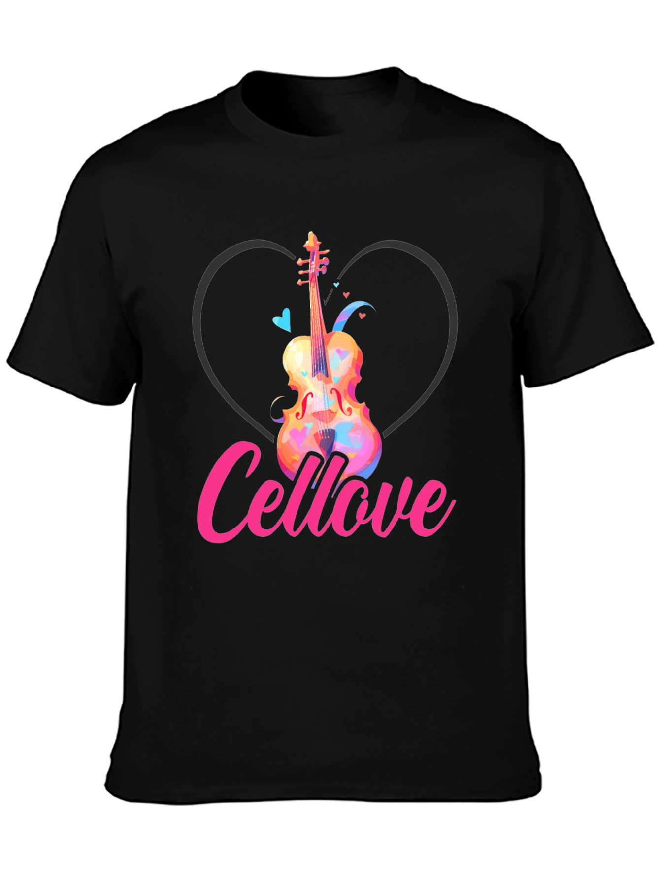 Cello Love Graphic Tee - Musicians Apparel