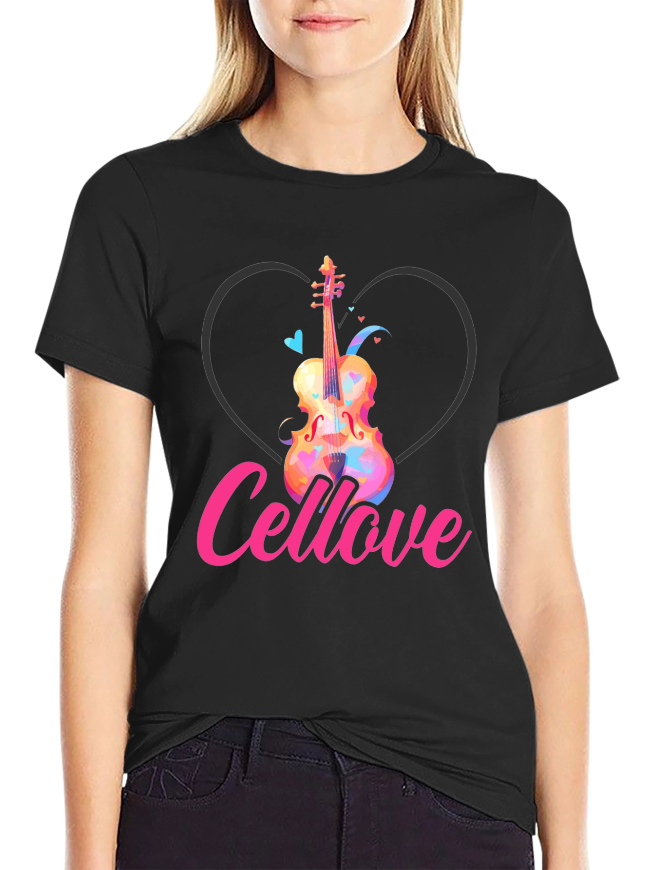 Cello Love Graphic Tee - Musicians Apparel