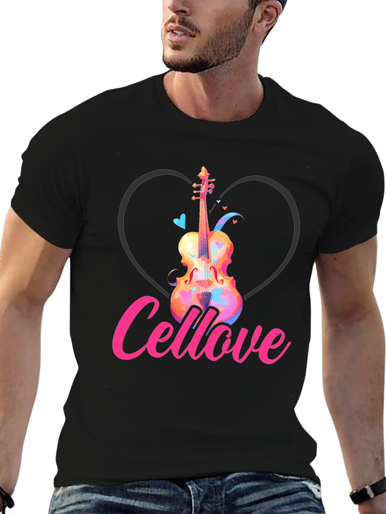 Cello Love Graphic Tee - Musicians Apparel