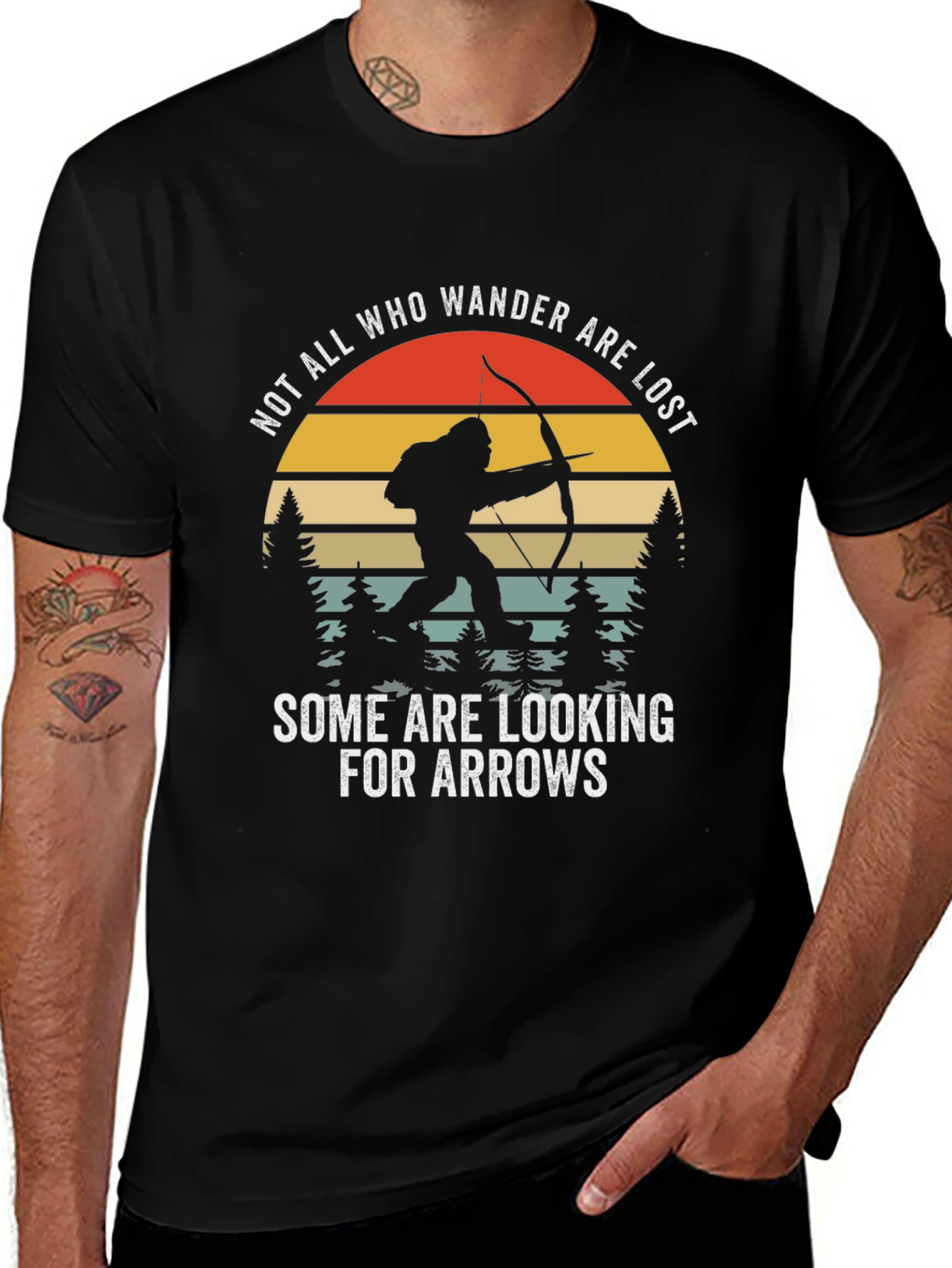 Wanderer Bigfoot Arrow T-Shirt
