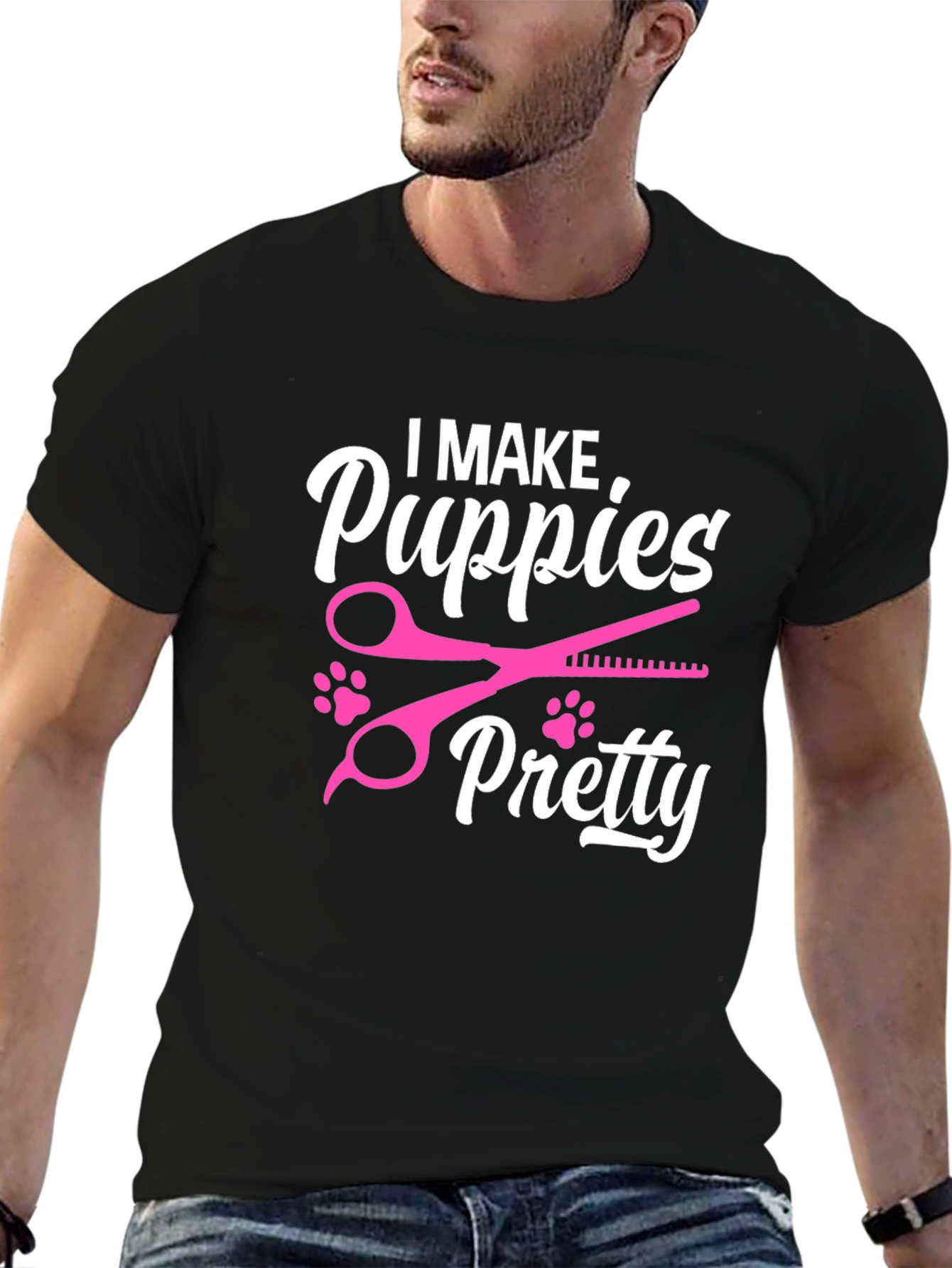 I Make Puppies Pretty T-Shirt