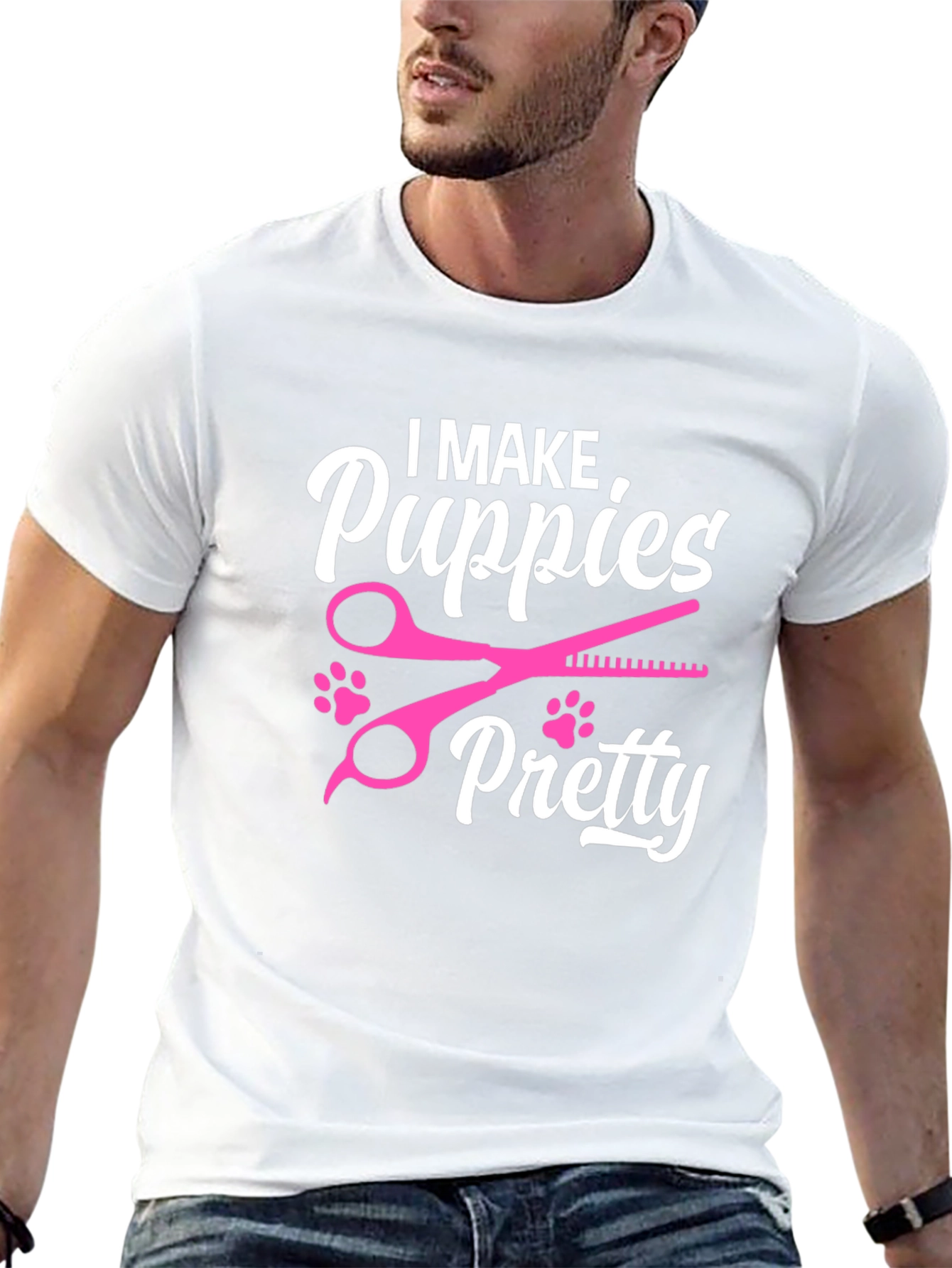 I Make Puppies Pretty T-Shirt