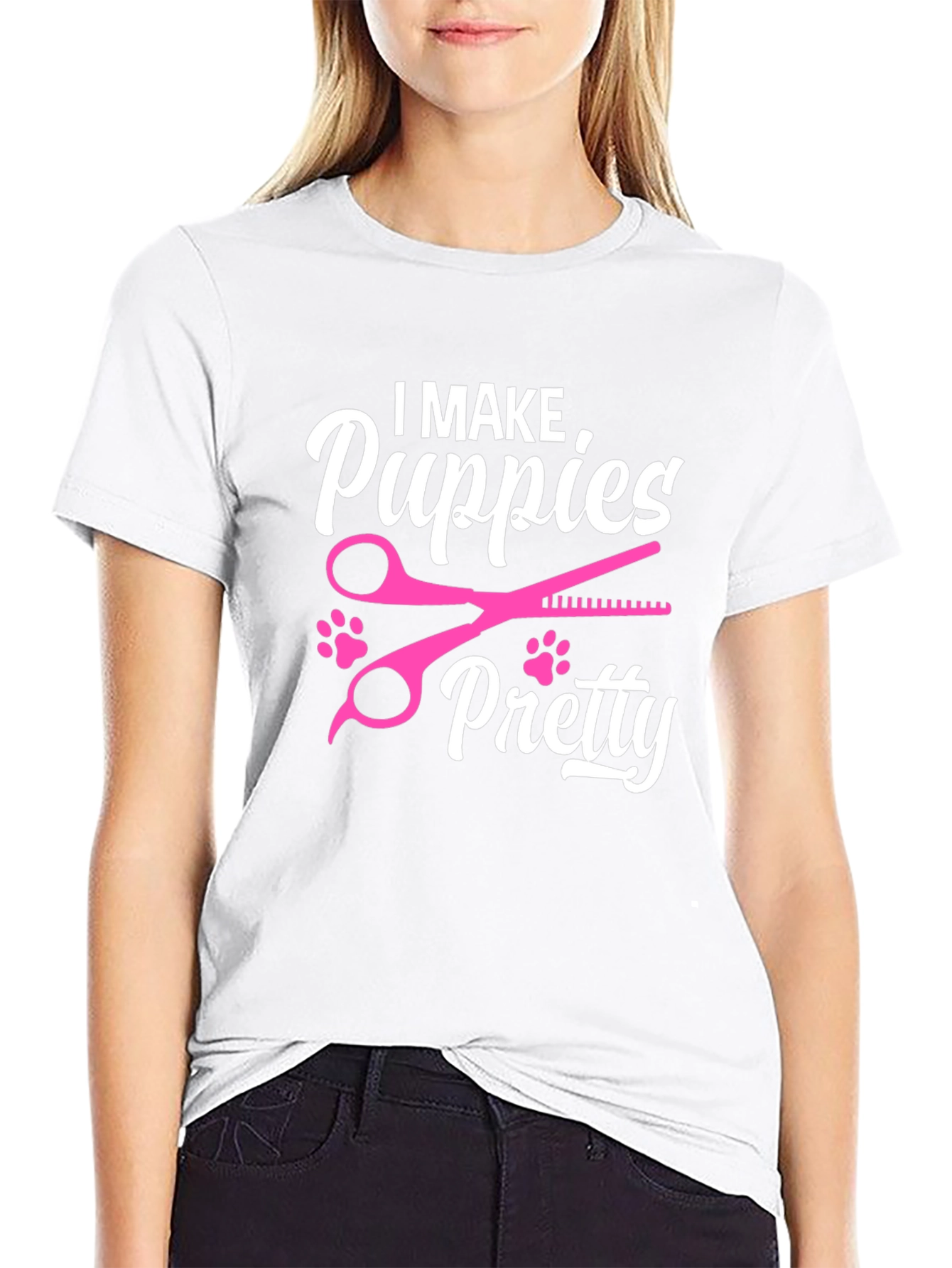 I Make Puppies Pretty T-Shirt
