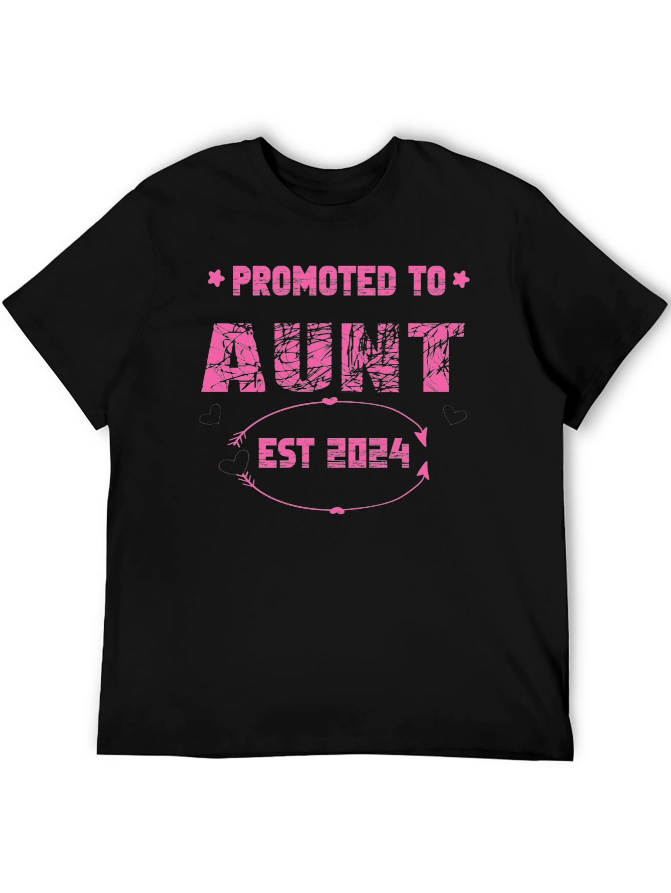 Promoted to Aunt 2024 T-Shirt - New Aunt Gift