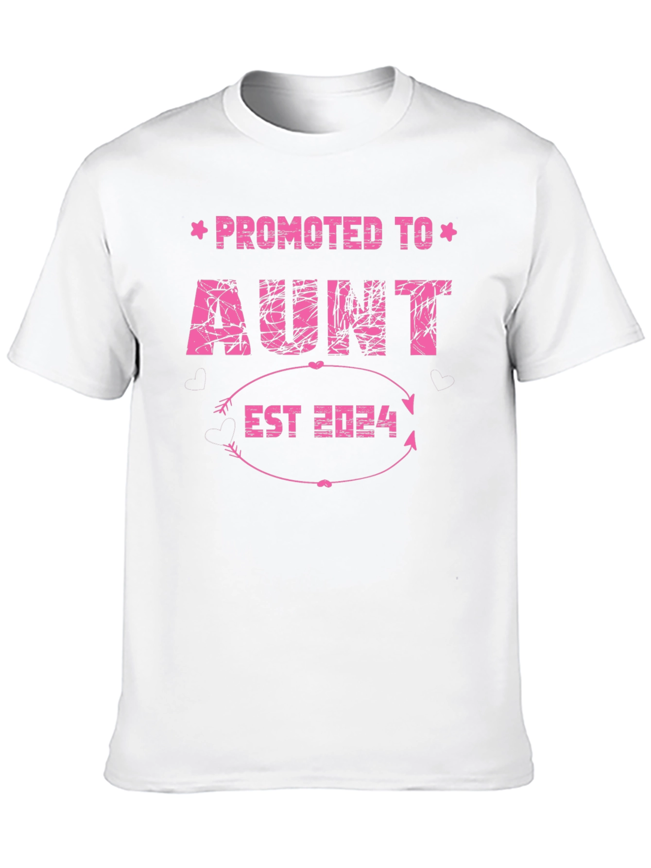 Promoted to Aunt 2024 T-Shirt - New Aunt Gift