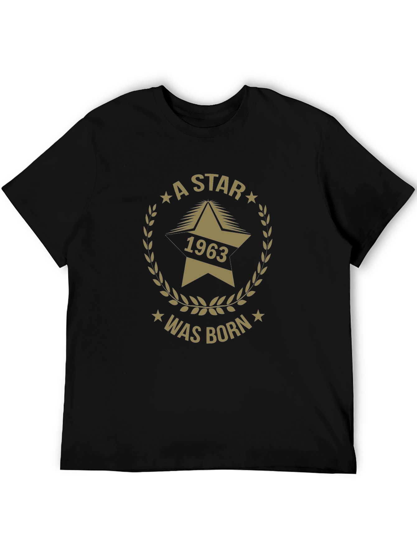 A Star Was Born 1963 Black T-Shirt