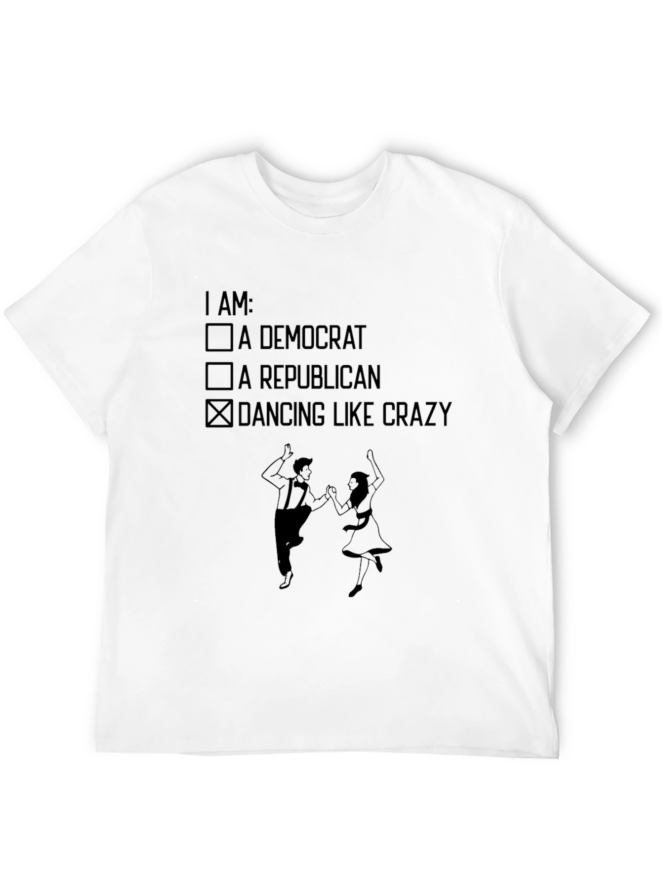 Dancing Like Crazy Graphic Tee