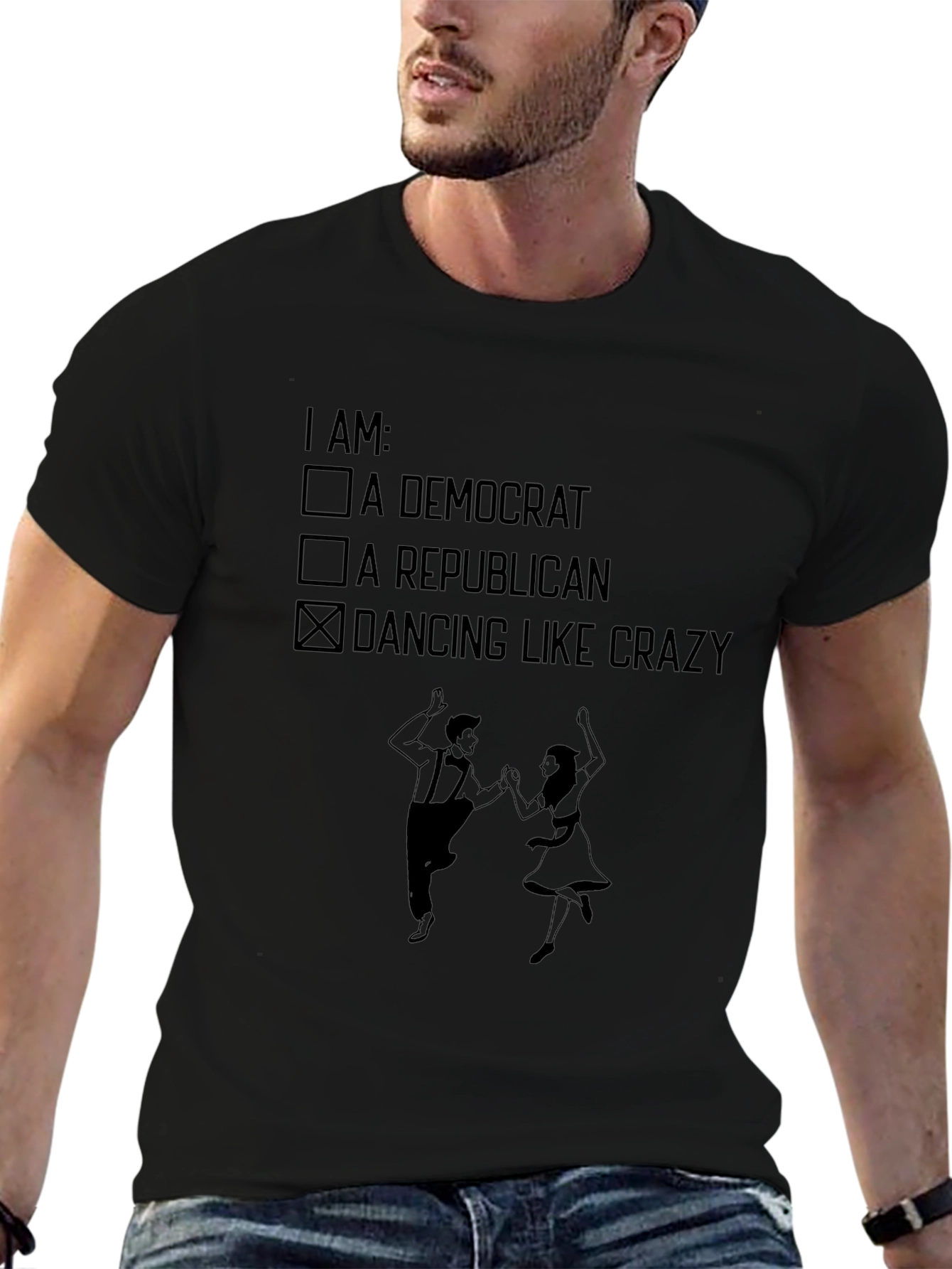 Dancing Like Crazy Graphic Tee