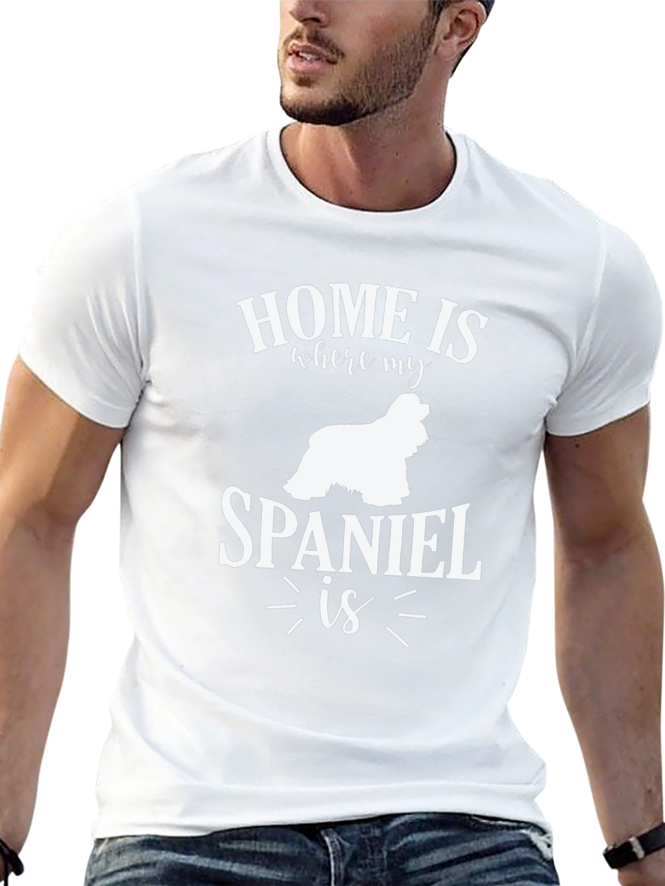Home is Where My Spaniel Is T-Shirt