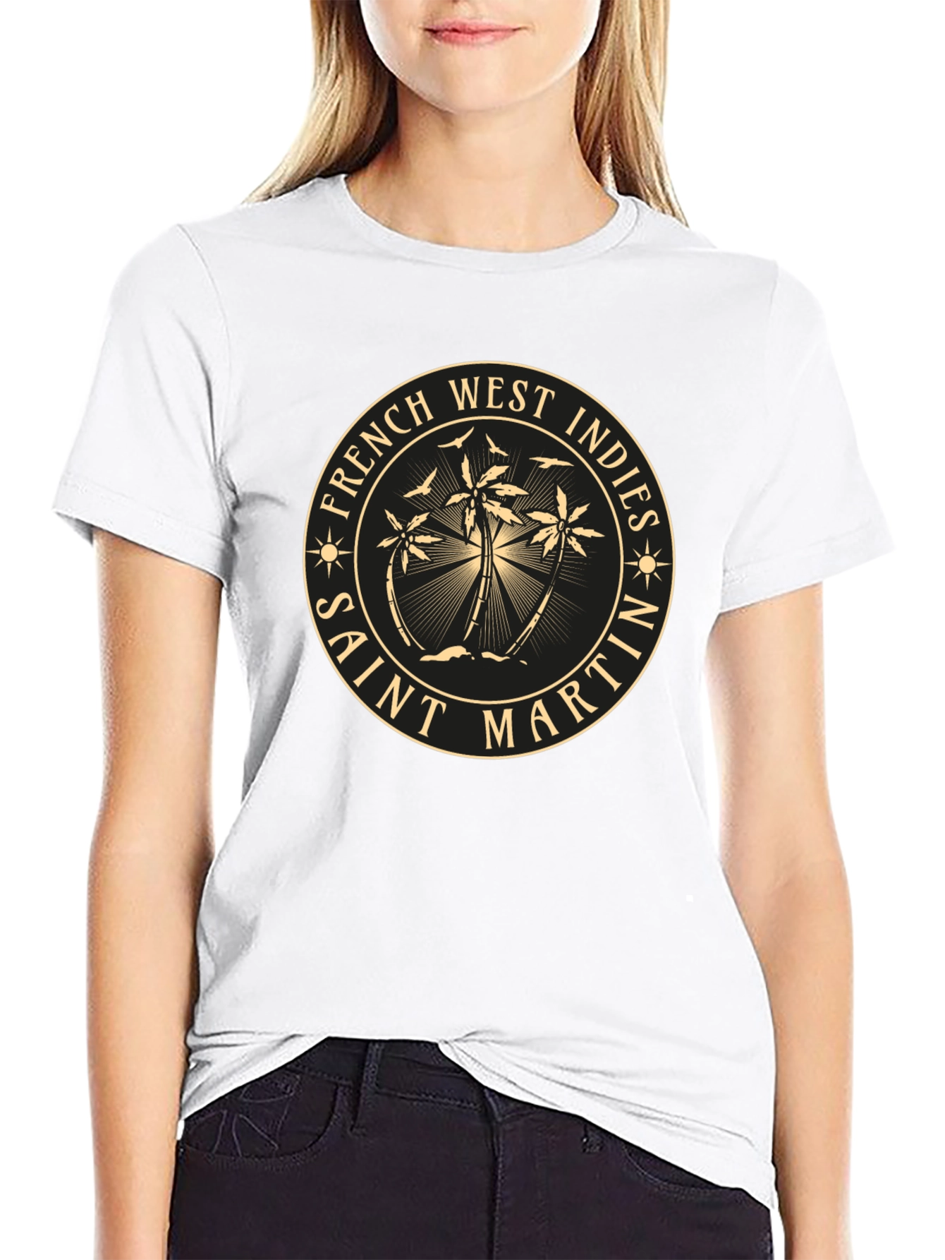 Saint Martin French West Indies Graphic T-Shirt