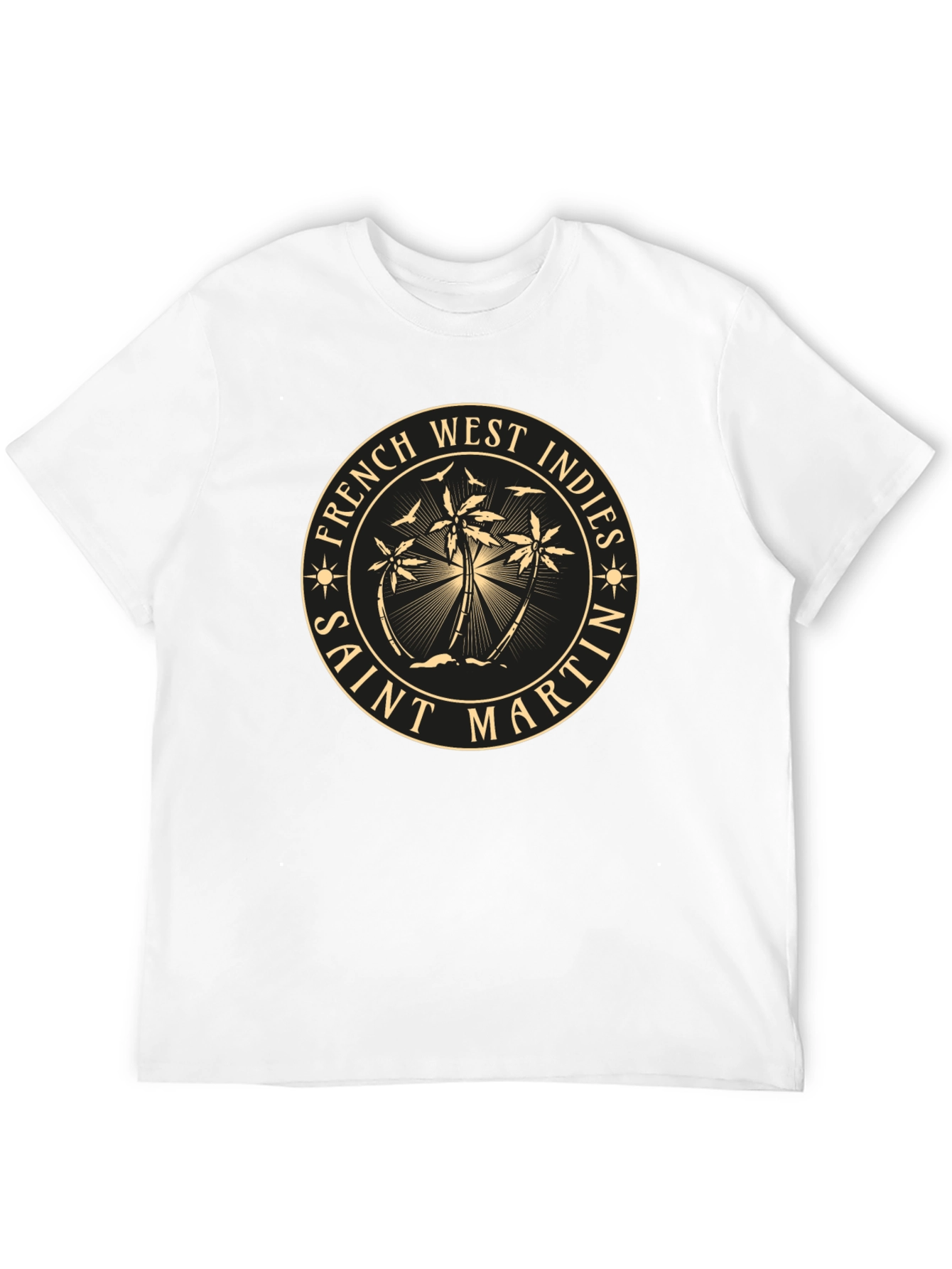 Saint Martin French West Indies Graphic T-Shirt